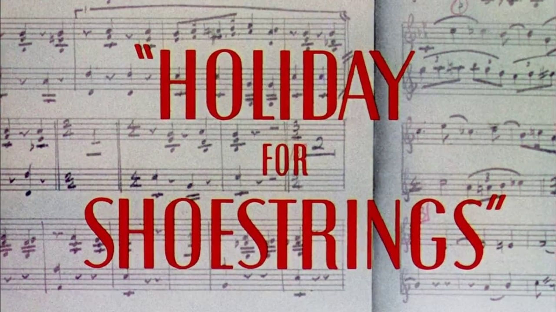 Holiday for Shoestrings background