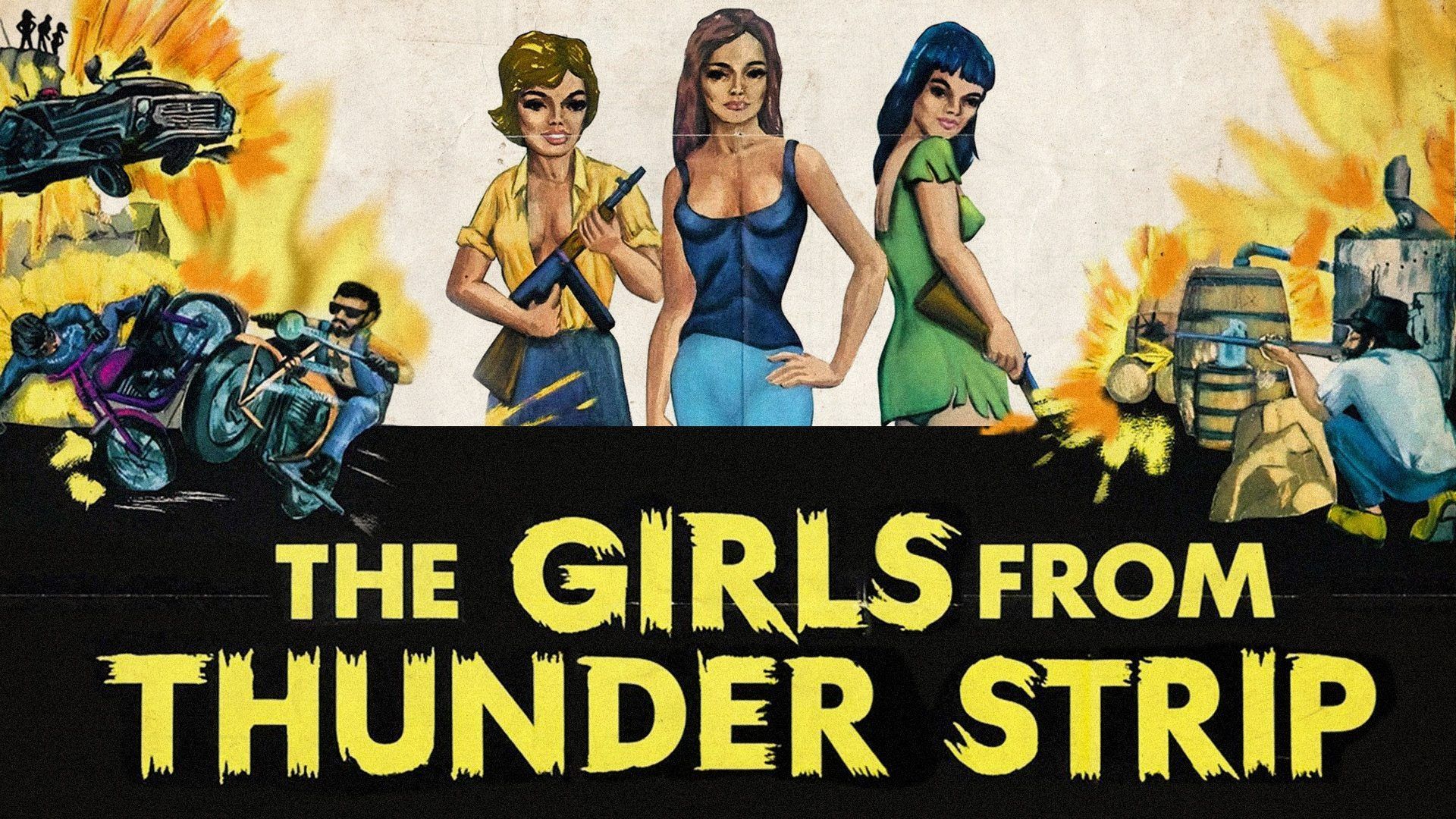 The Girls from Thunder Strip background