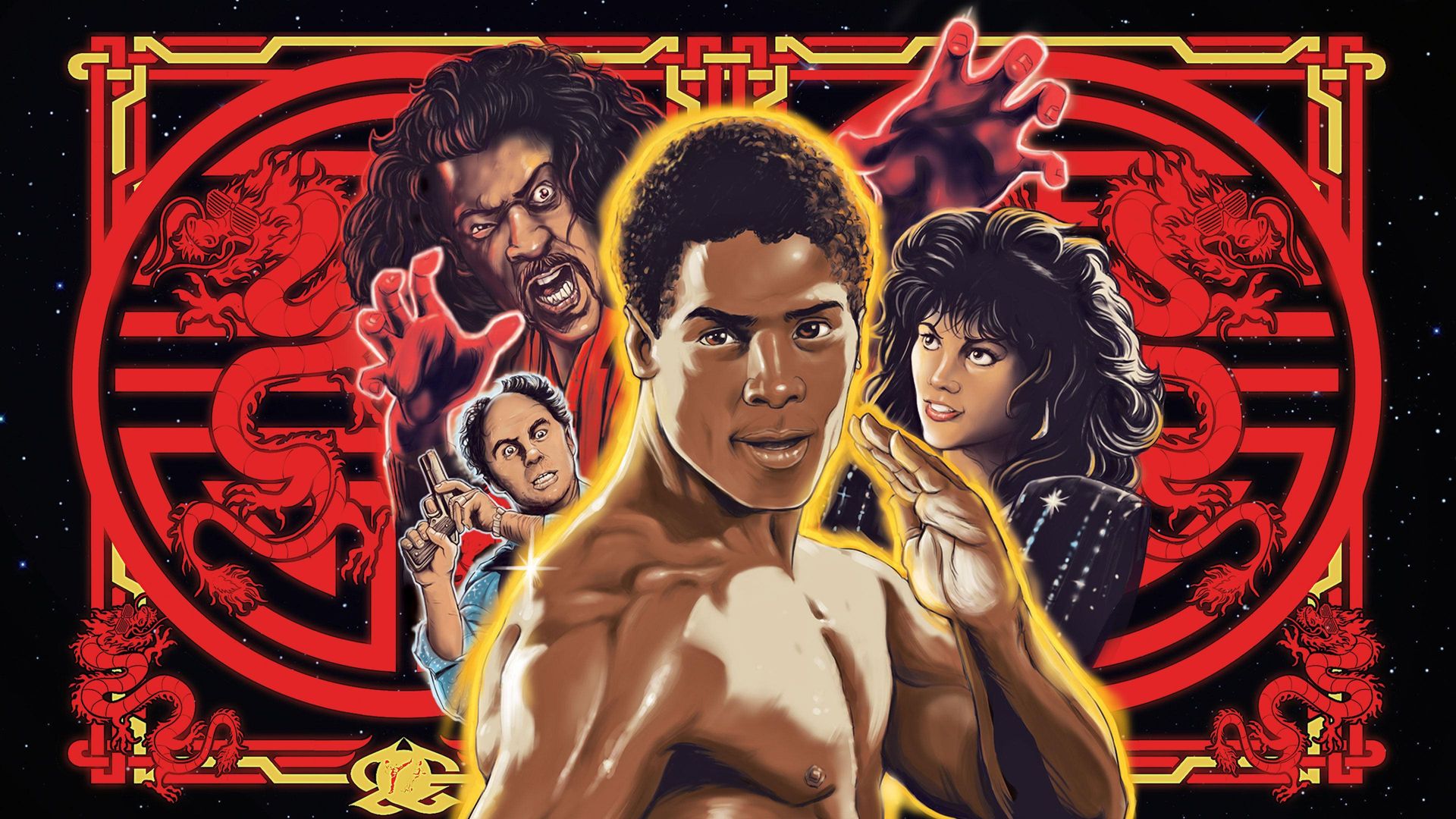 The Last Dragon background