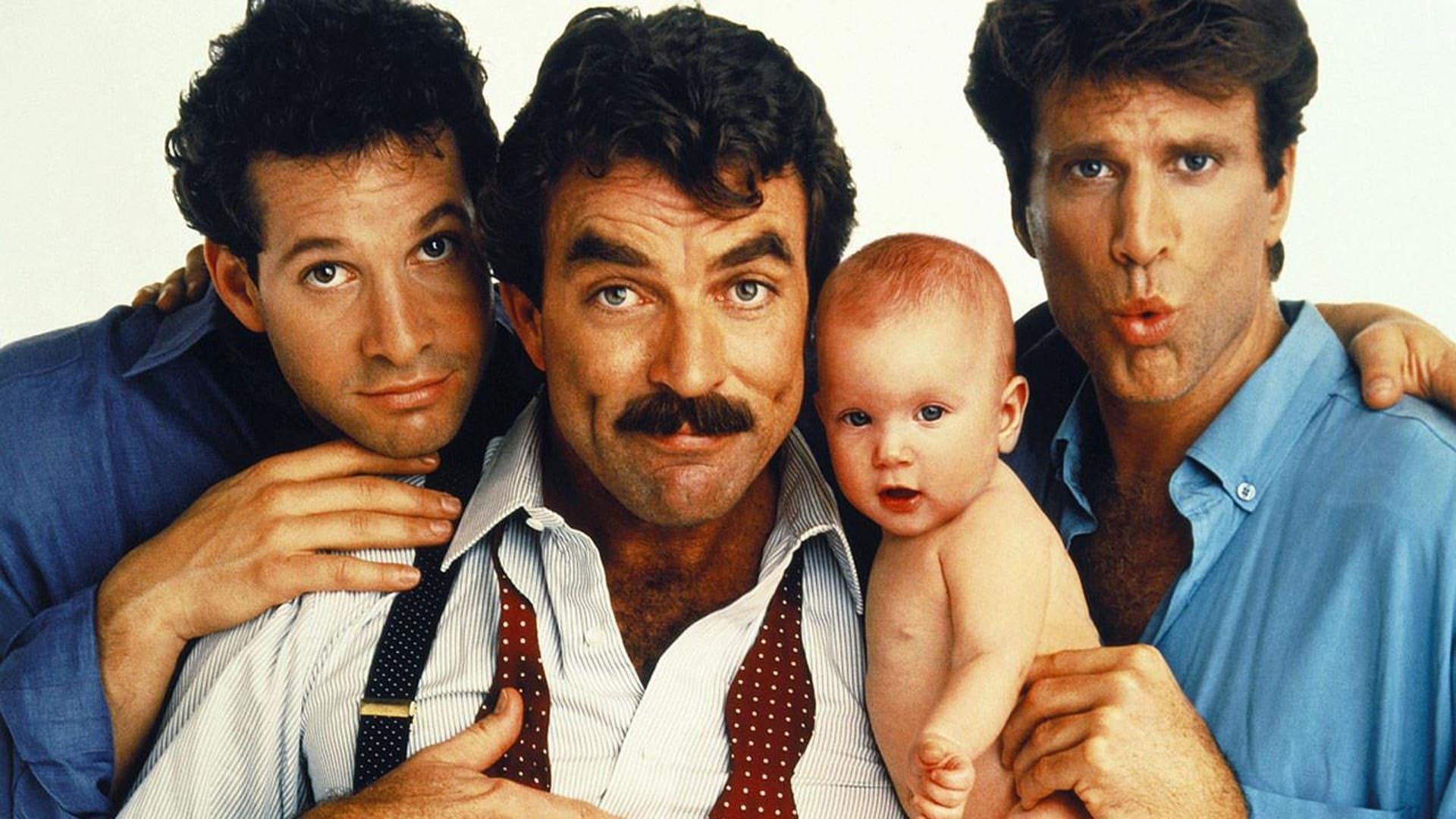 Three Men and a Baby background