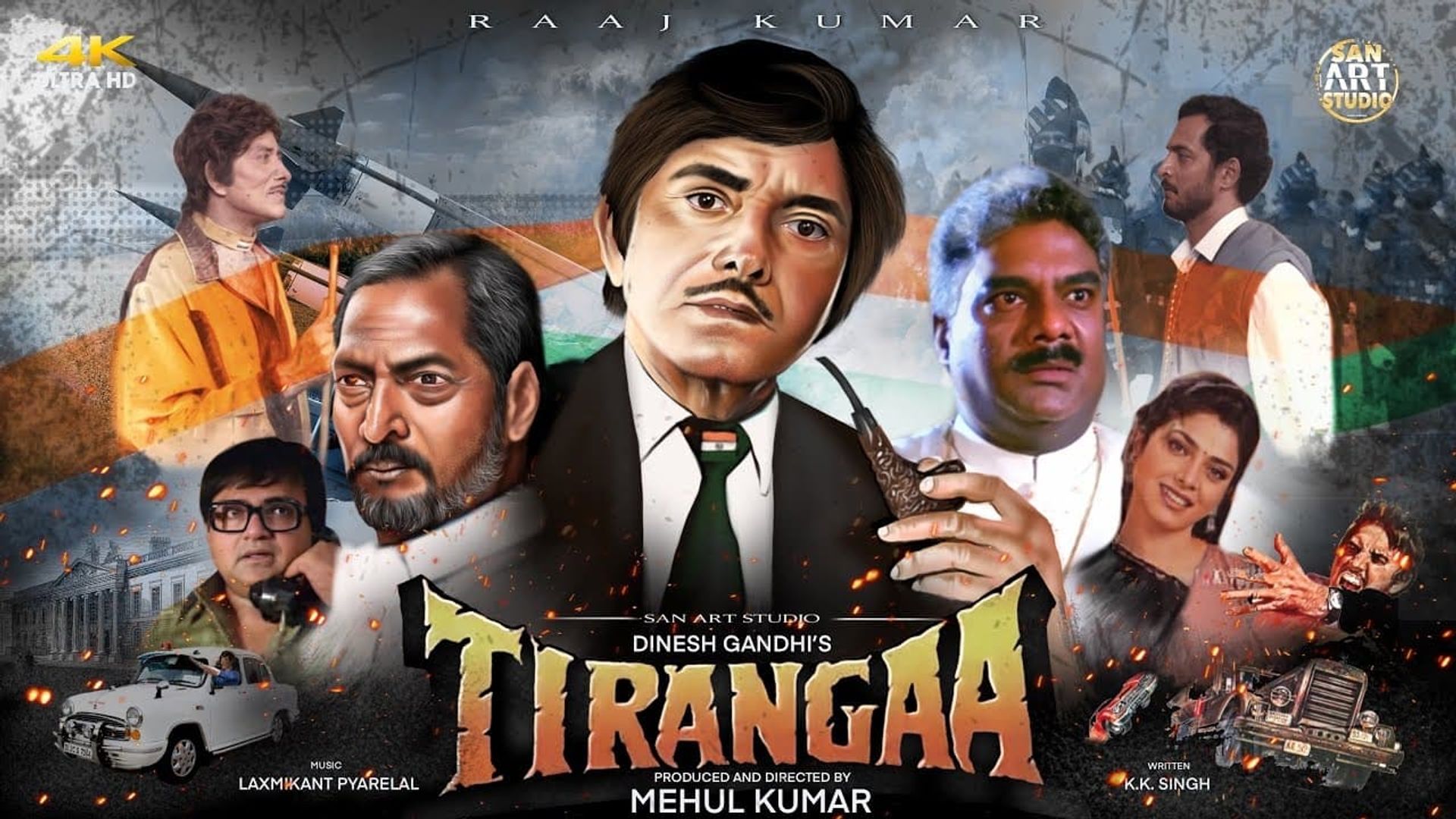 Tirangaa background