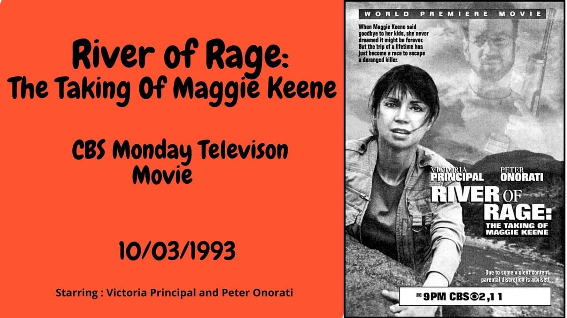 River of Rage: The Taking of Maggie Keene background