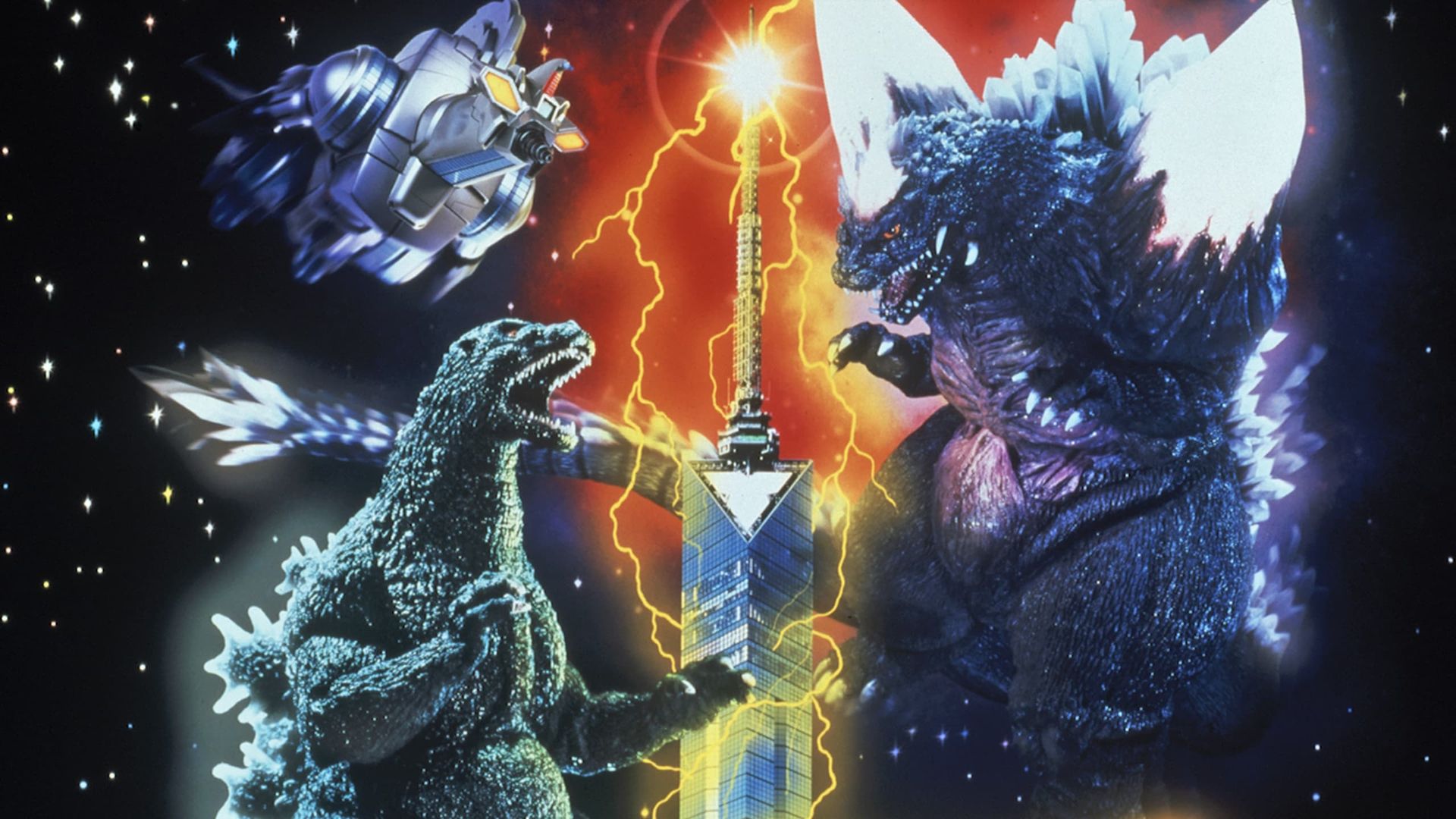 Godzilla vs. SpaceGodzilla background