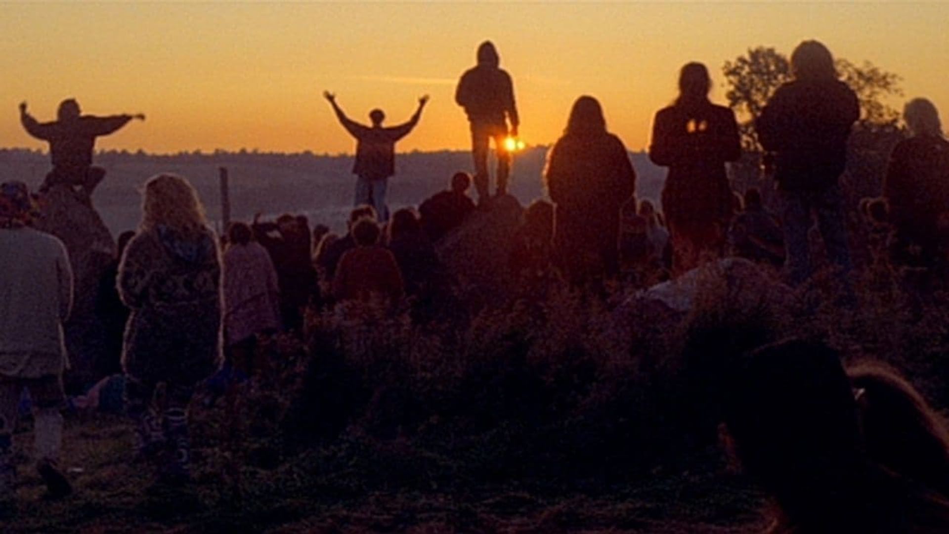 Glastonbury: The Movie in Flashback background