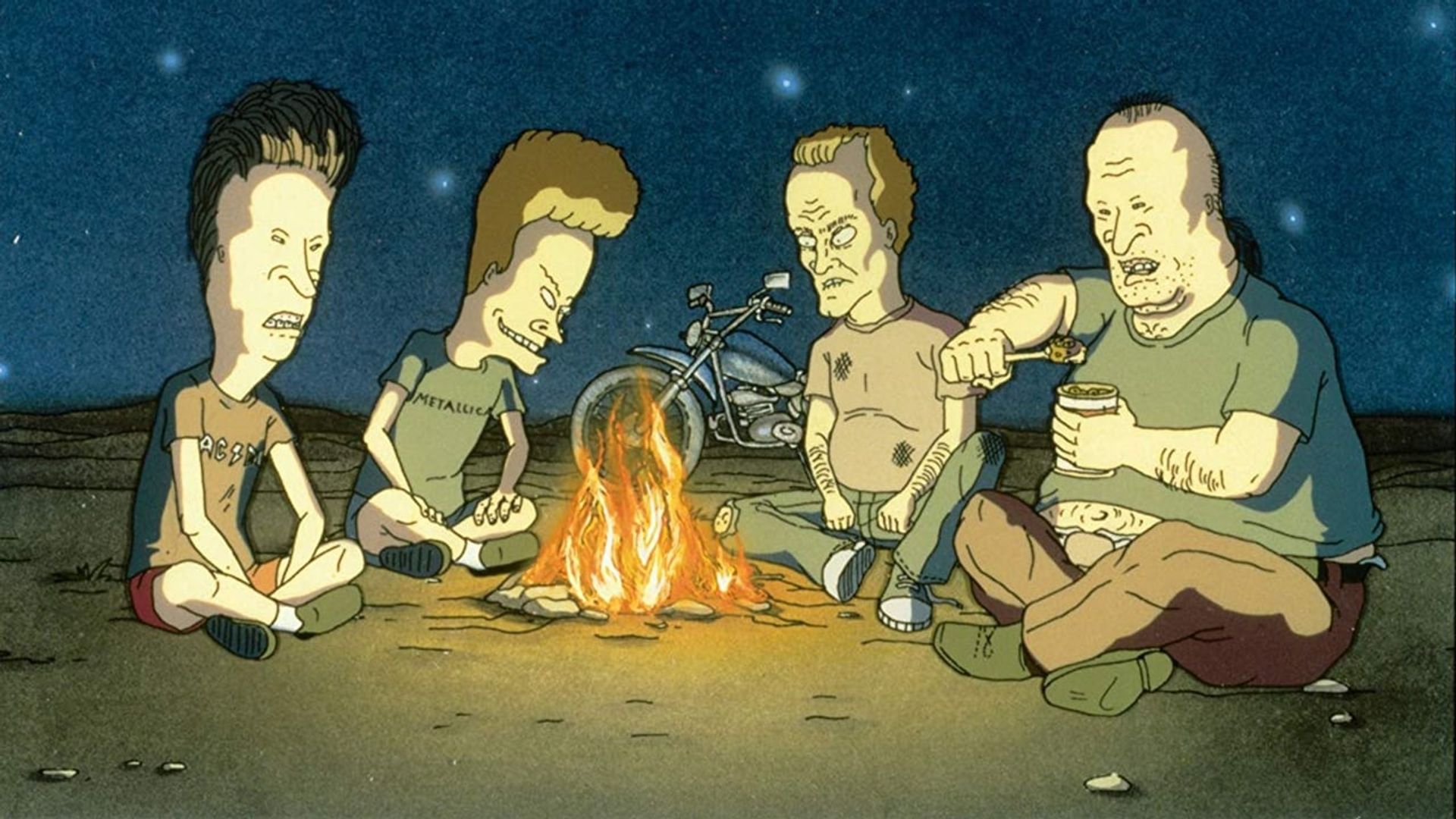 Beavis and Butt-Head Do America background