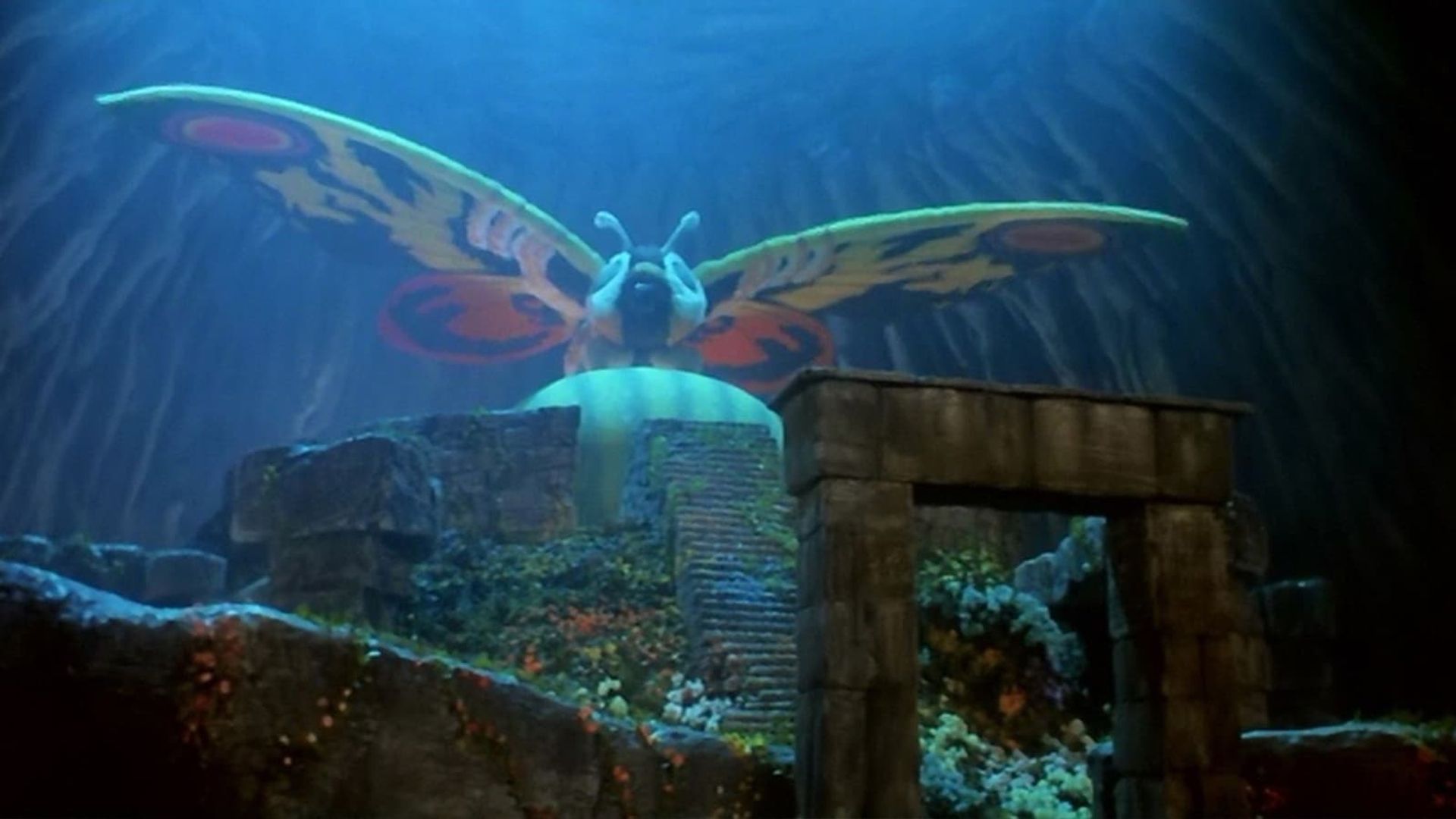 Rebirth of Mothra background