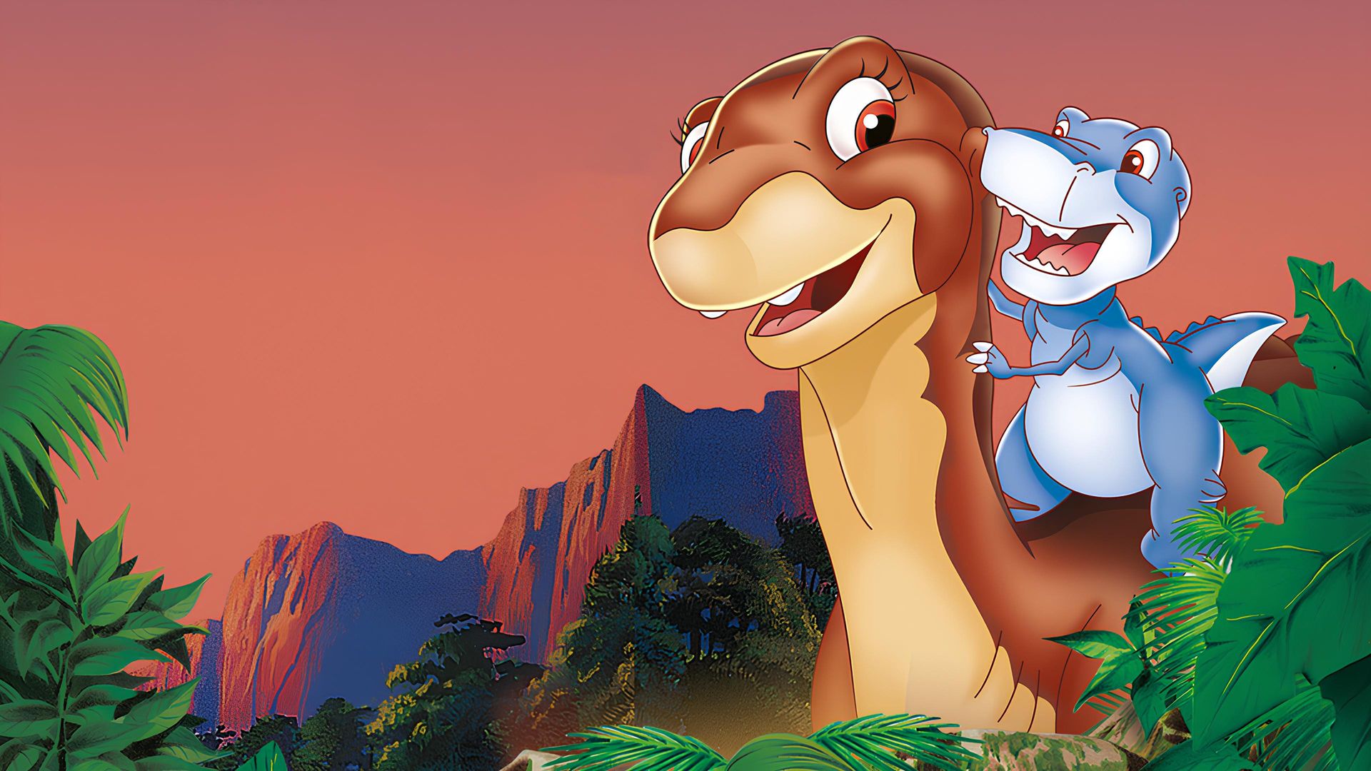 The Land Before Time V: The Mysterious Island background