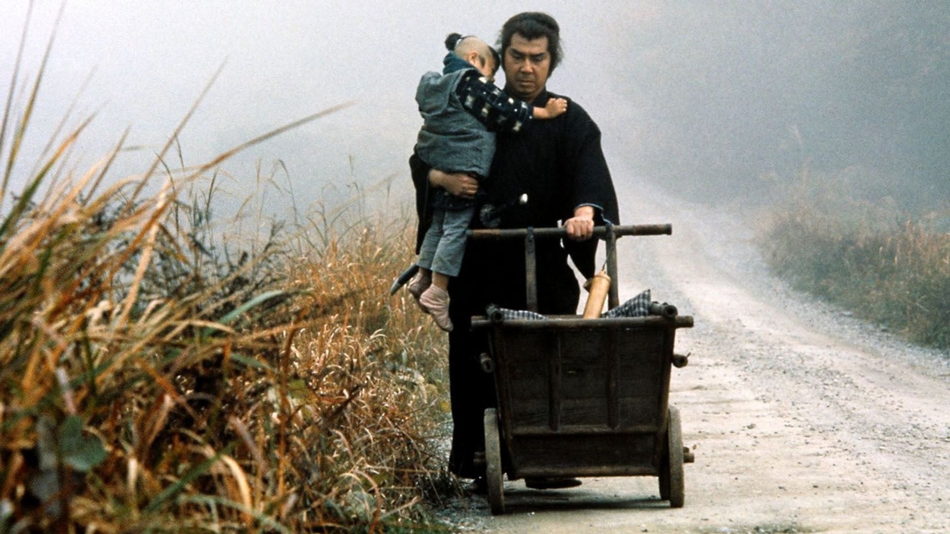 Lone Wolf and Cub: Baby Cart in Peril background