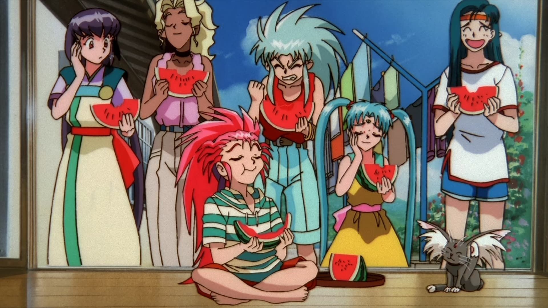 Tenchi the Movie 2: The Daughter of Darkness background