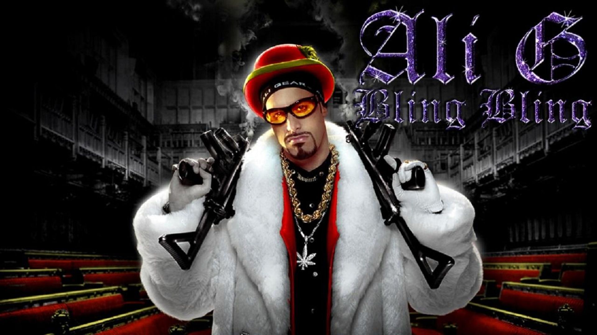 Ali G: Bling Bling background