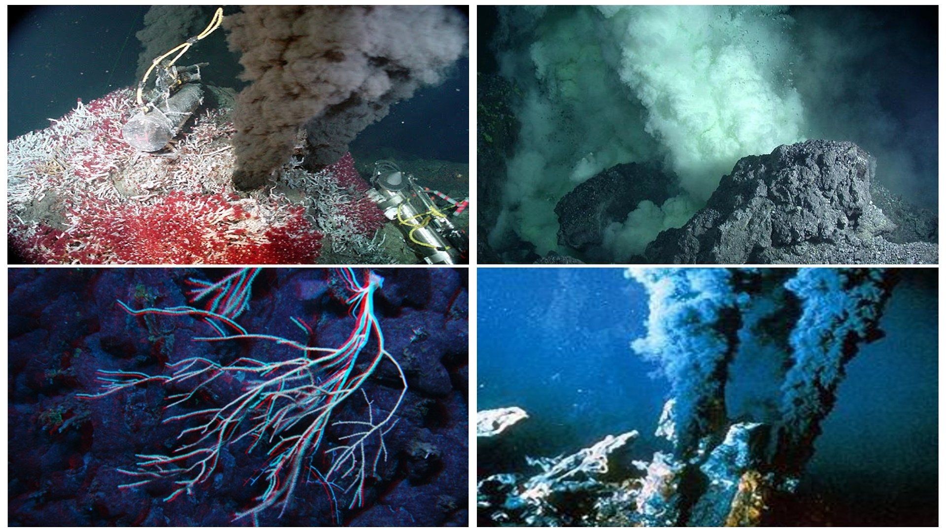 Volcanoes of the Deep Sea background