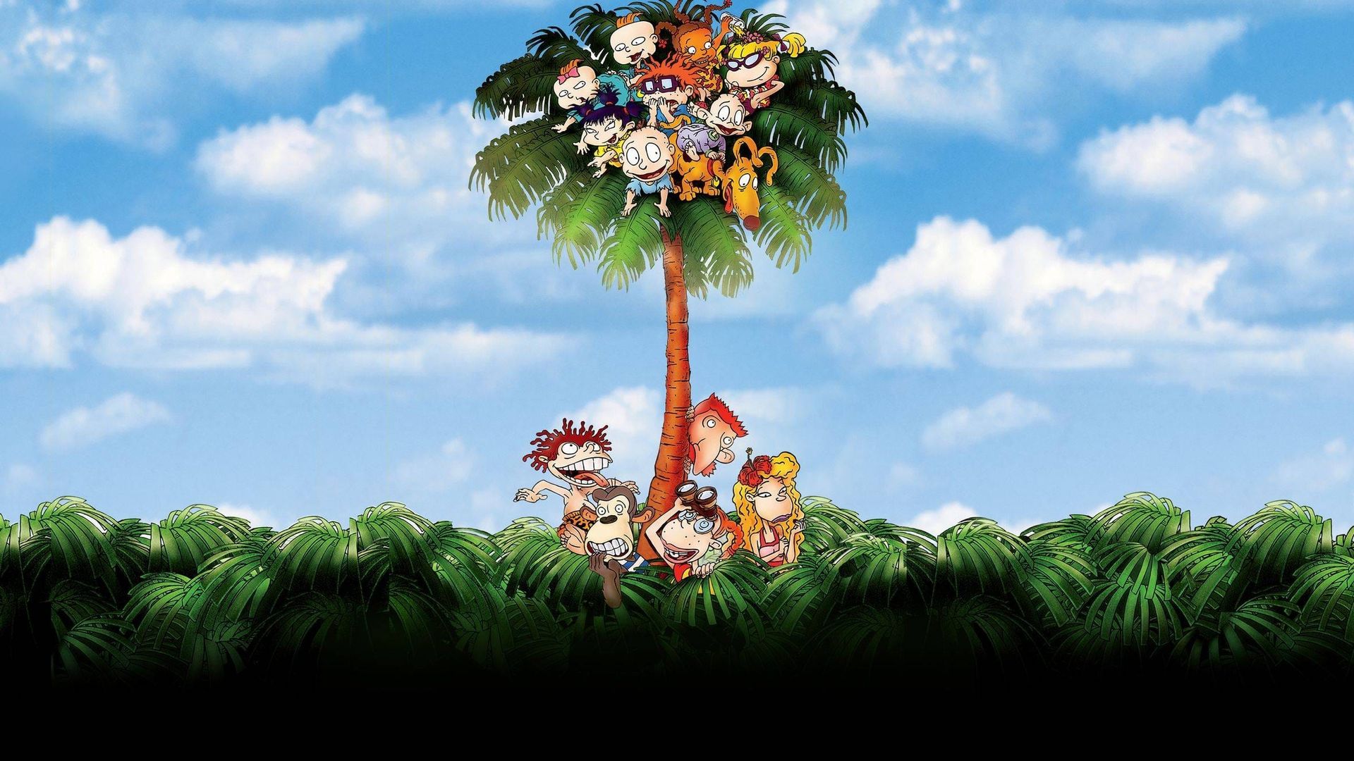 Rugrats Go Wild background