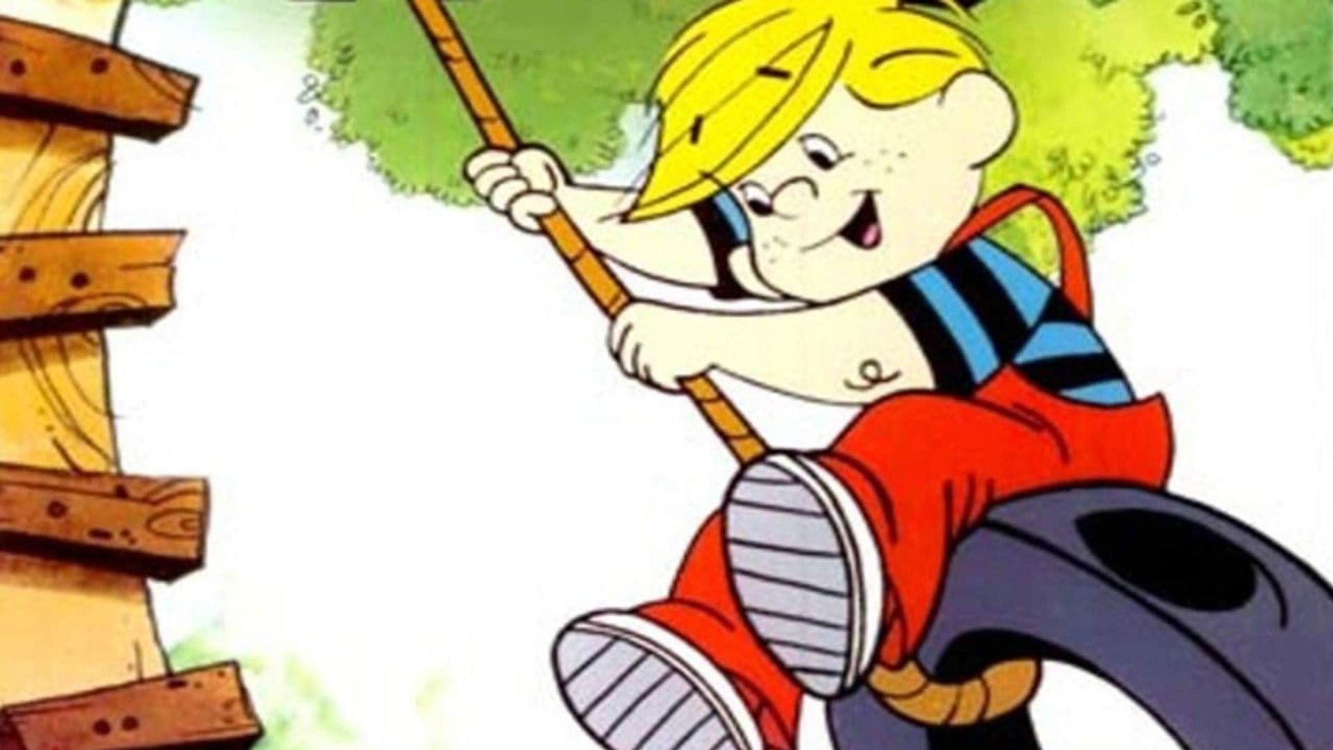 Dennis the Menace in Cruise Control background