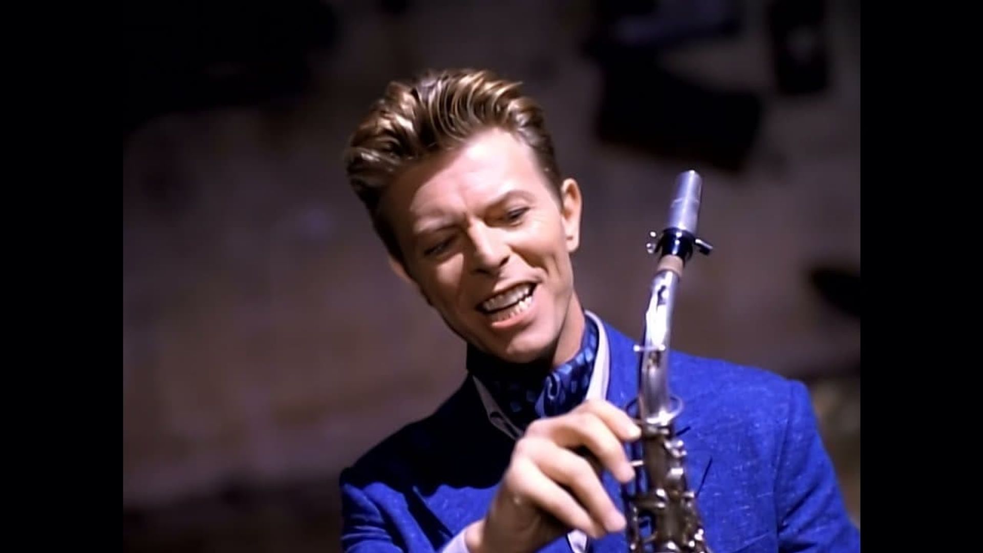 David Bowie: Black Tie White Noise background