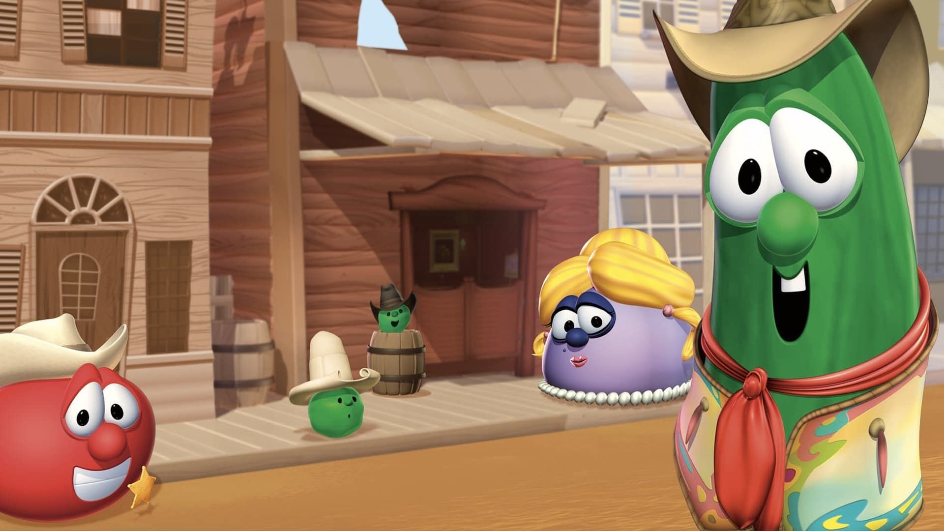 VeggieTales: The Ballad of Little Joe background