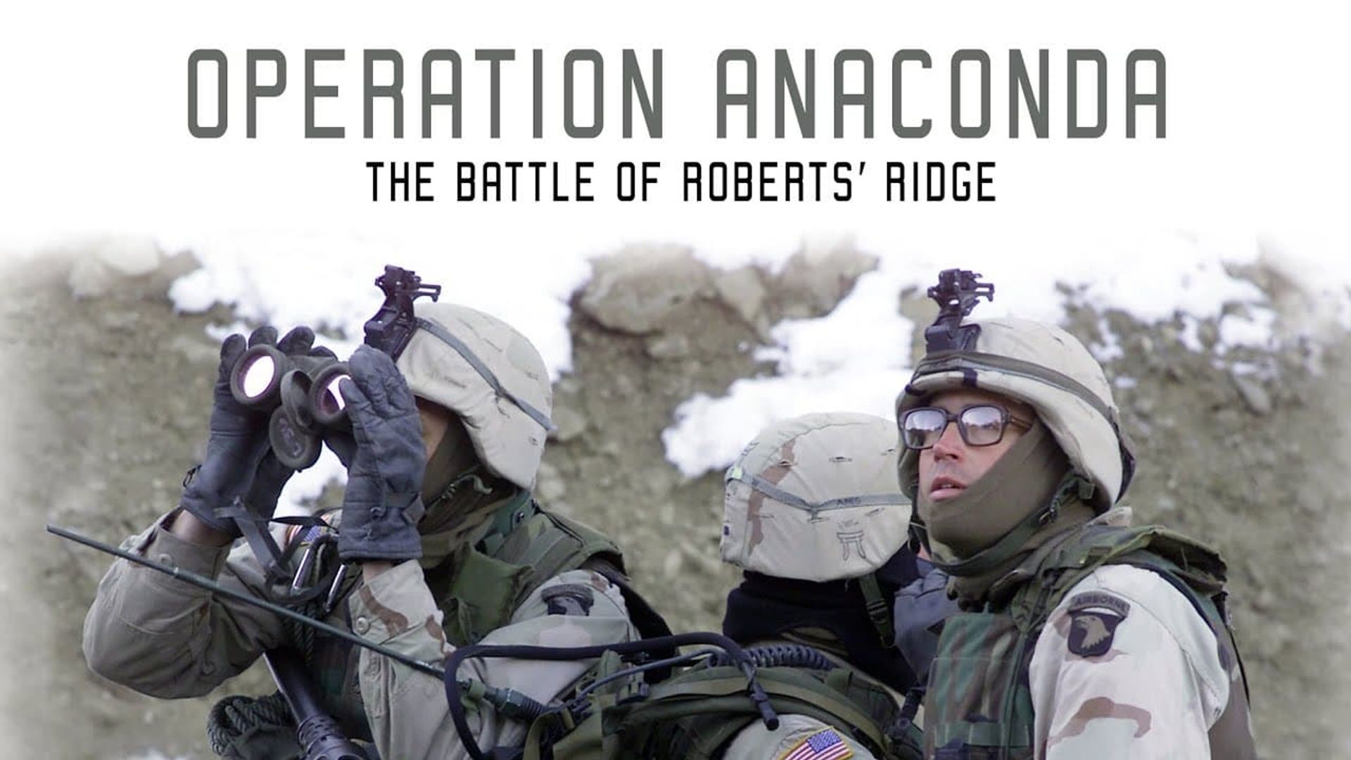 Operation Anaconda: The Battle of Roberts' Ridge background