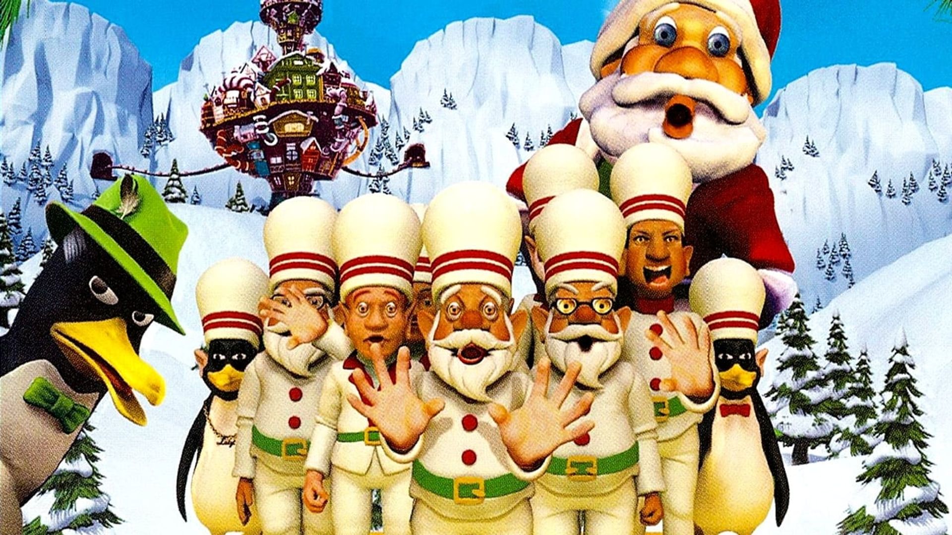 Elf Bowling the Movie: The Great North Pole Elf Strike background