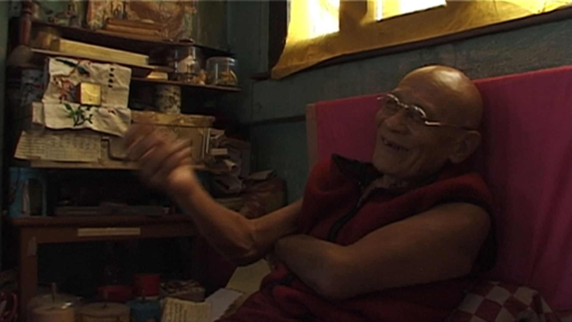 Angry Monk: Reflections on Tibet background