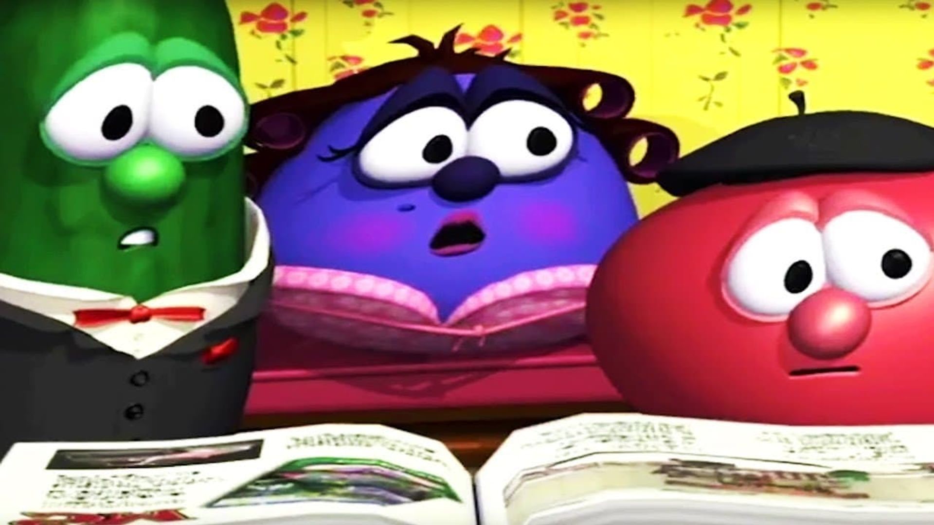 VeggieTales: Madame Blueberry background