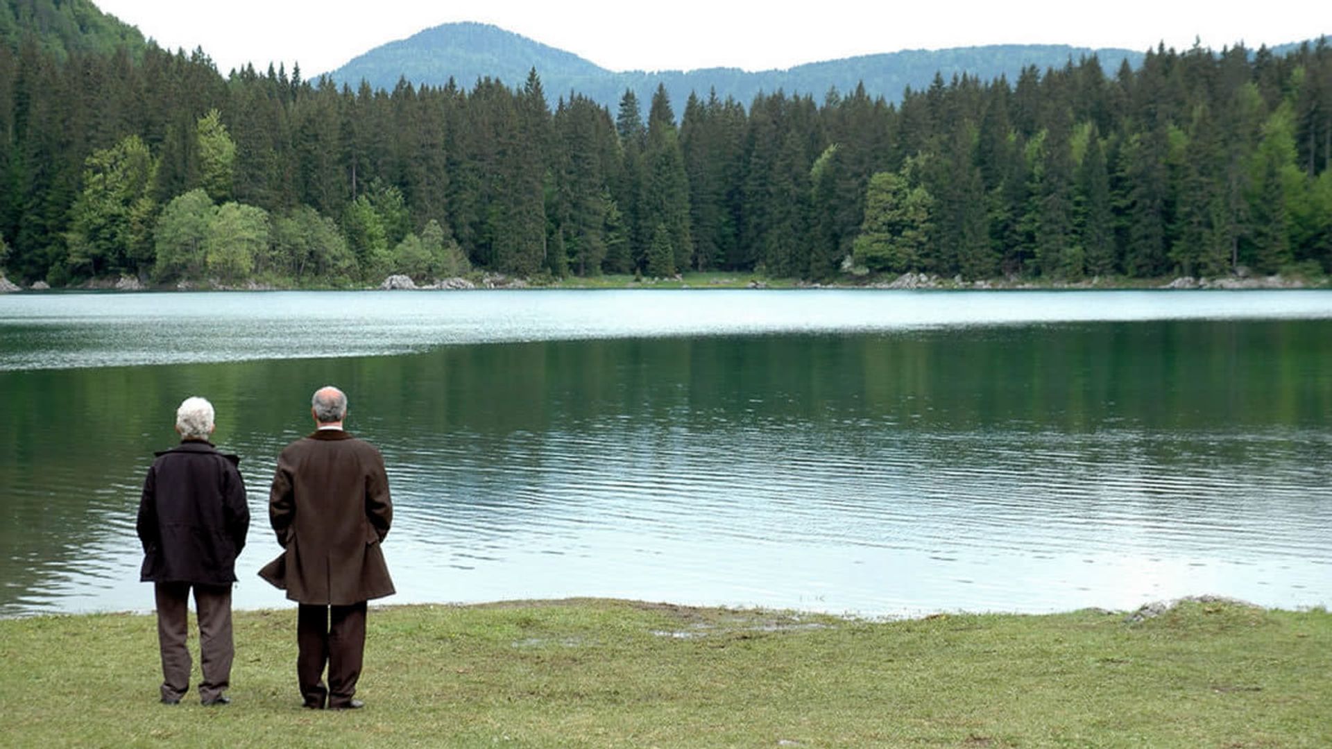 The Girl by the Lake background