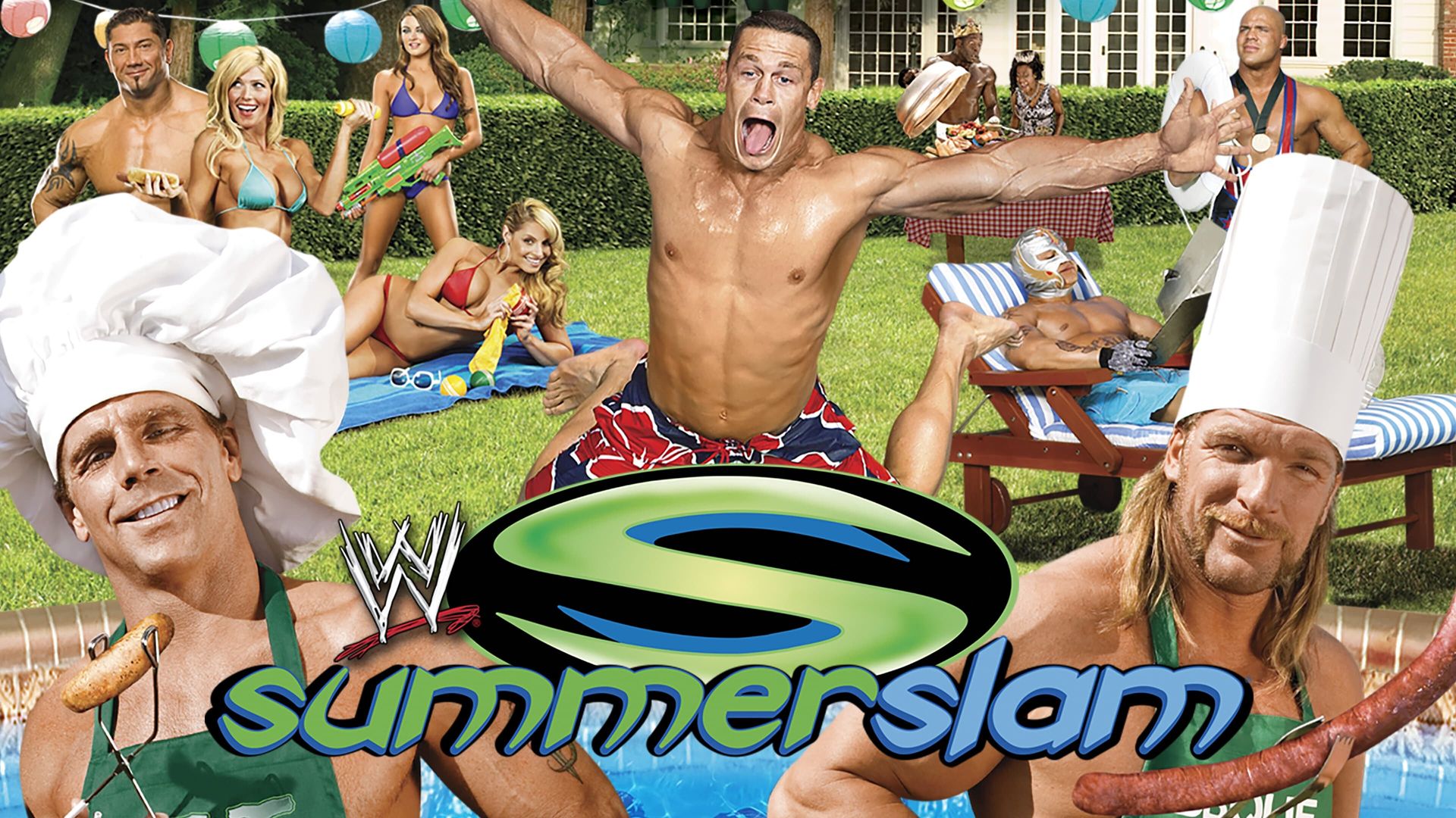 Summerslam background