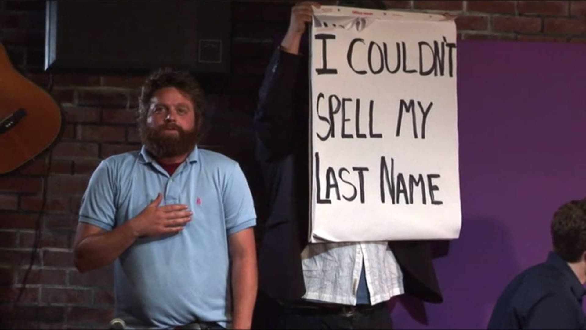 Zach Galifianakis: Live at the Purple Onion background