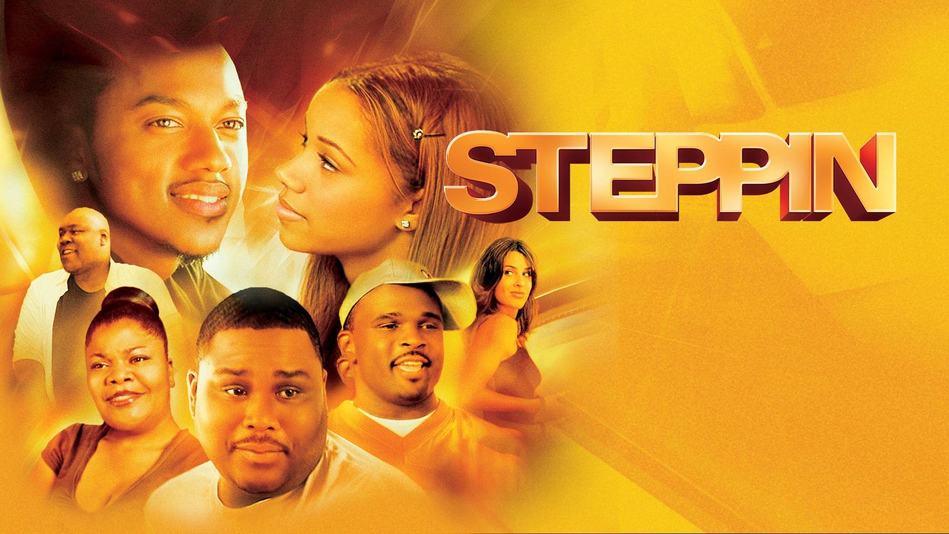 Steppin: The Movie background