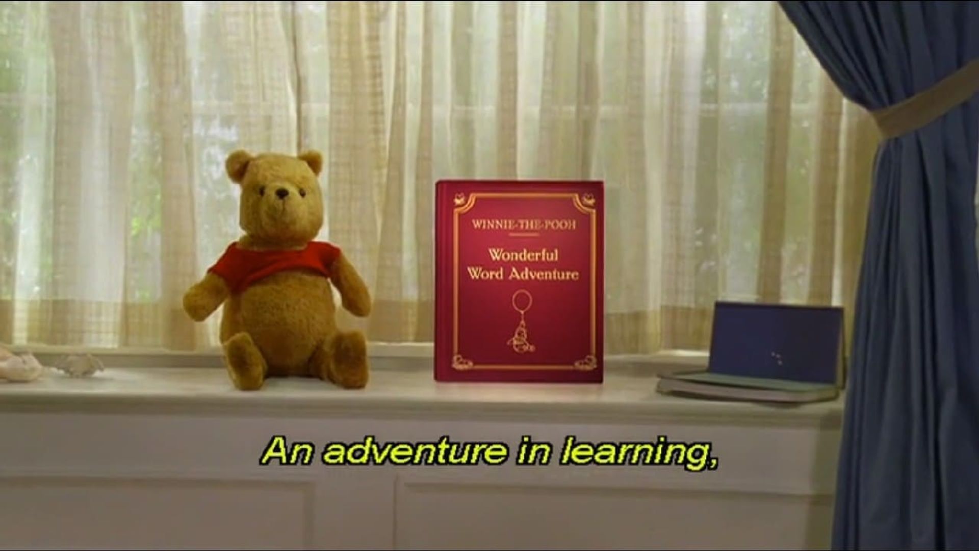 Winnie the Pooh: Wonderful Word Adventure background