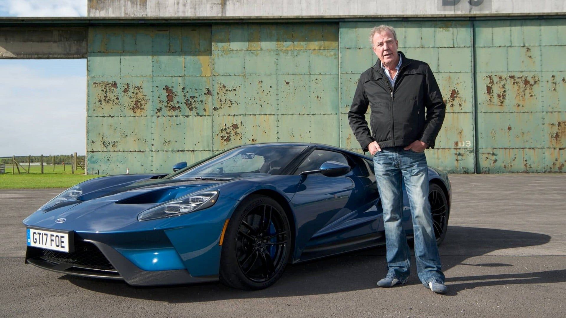 Jeremy Clarkson at Full Throttle background