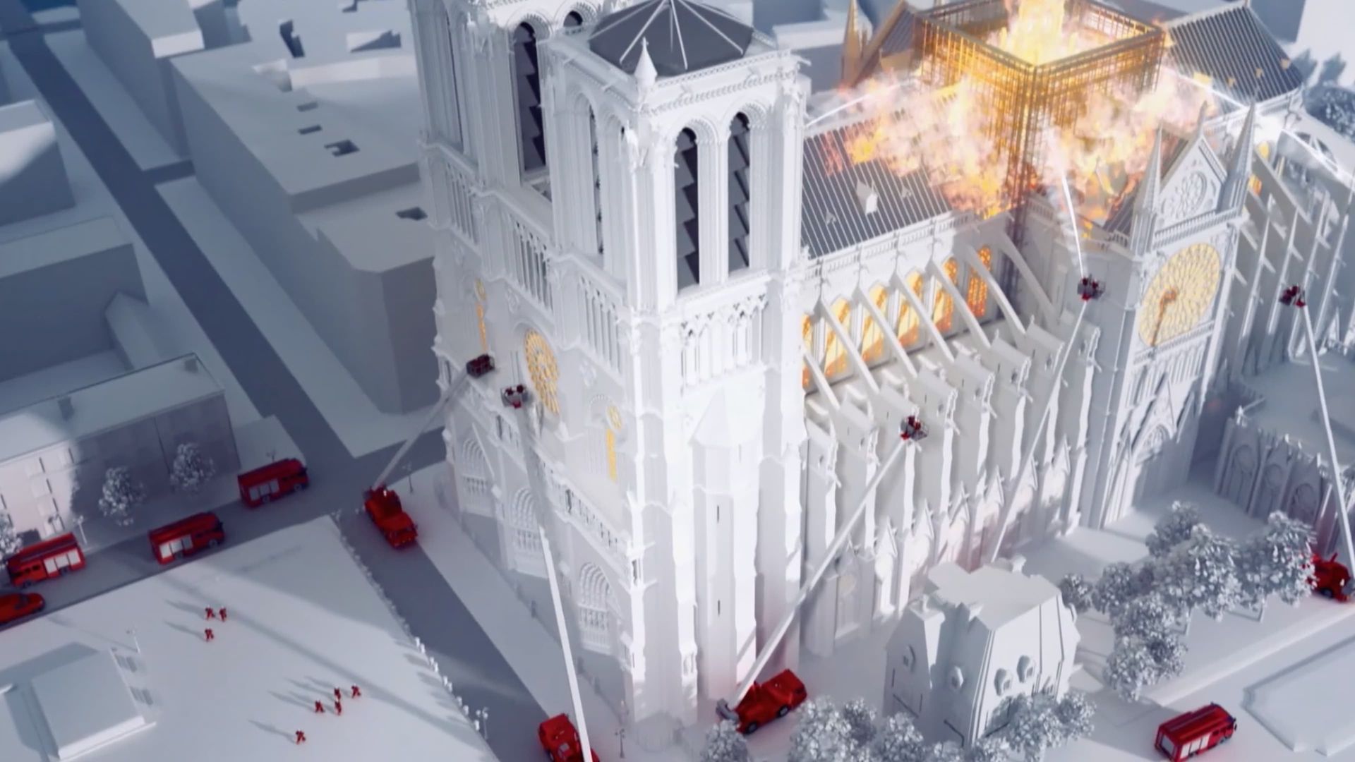 Notre-Dame: Race Against the Inferno background