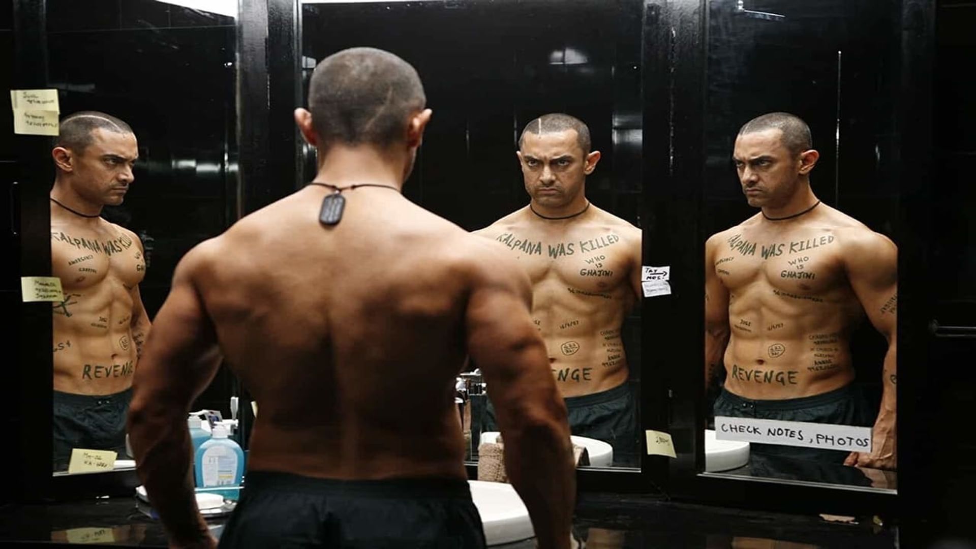 Ghajini background