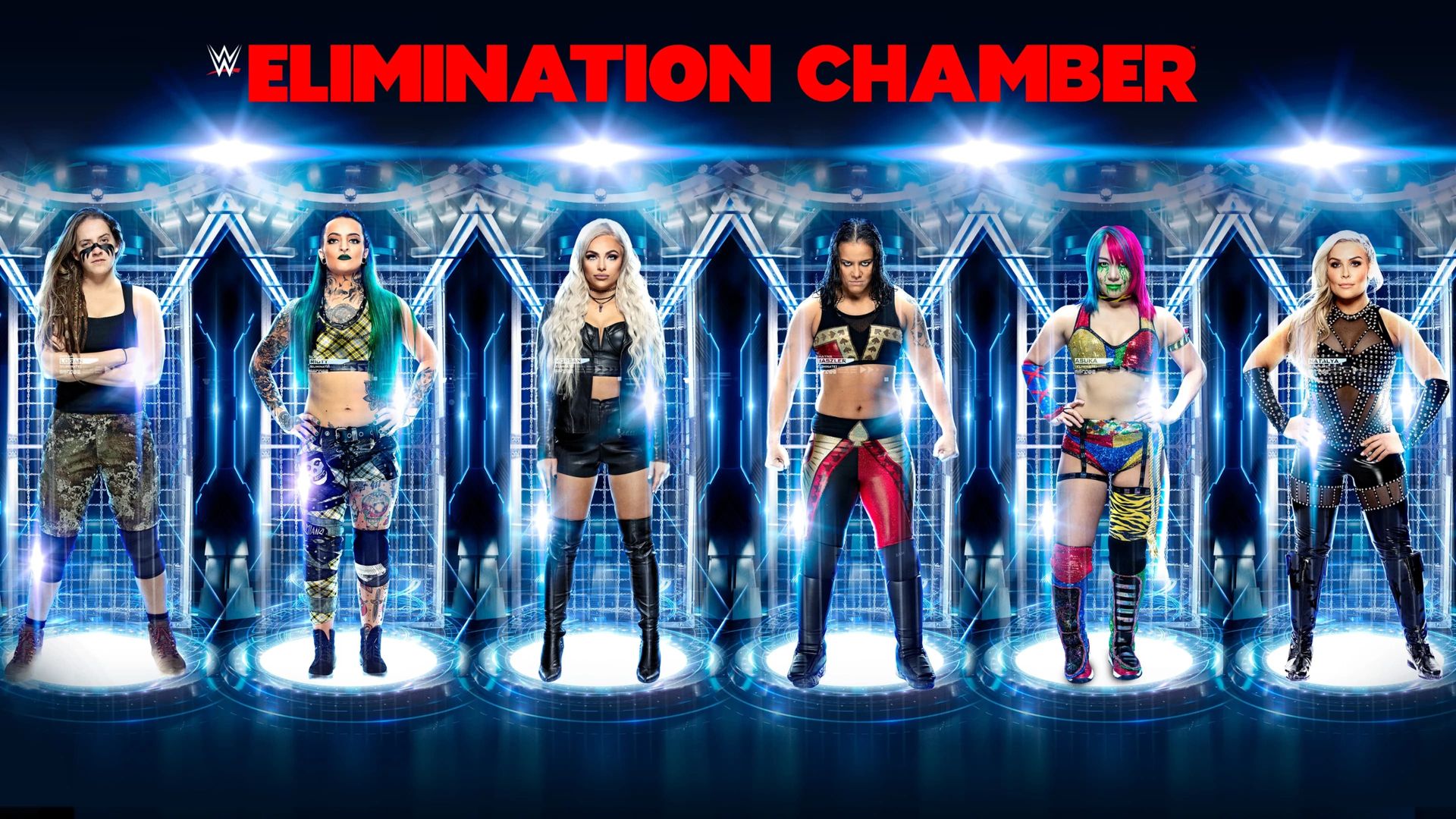 WWE Elimination Chamber background