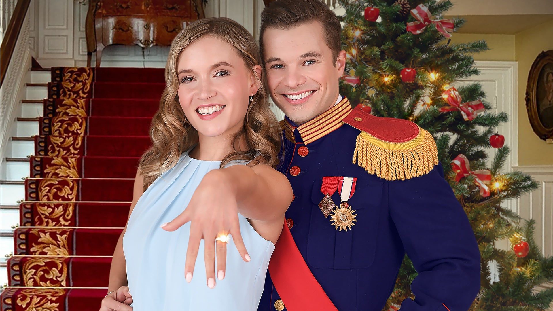 A Royal Christmas Engagement background