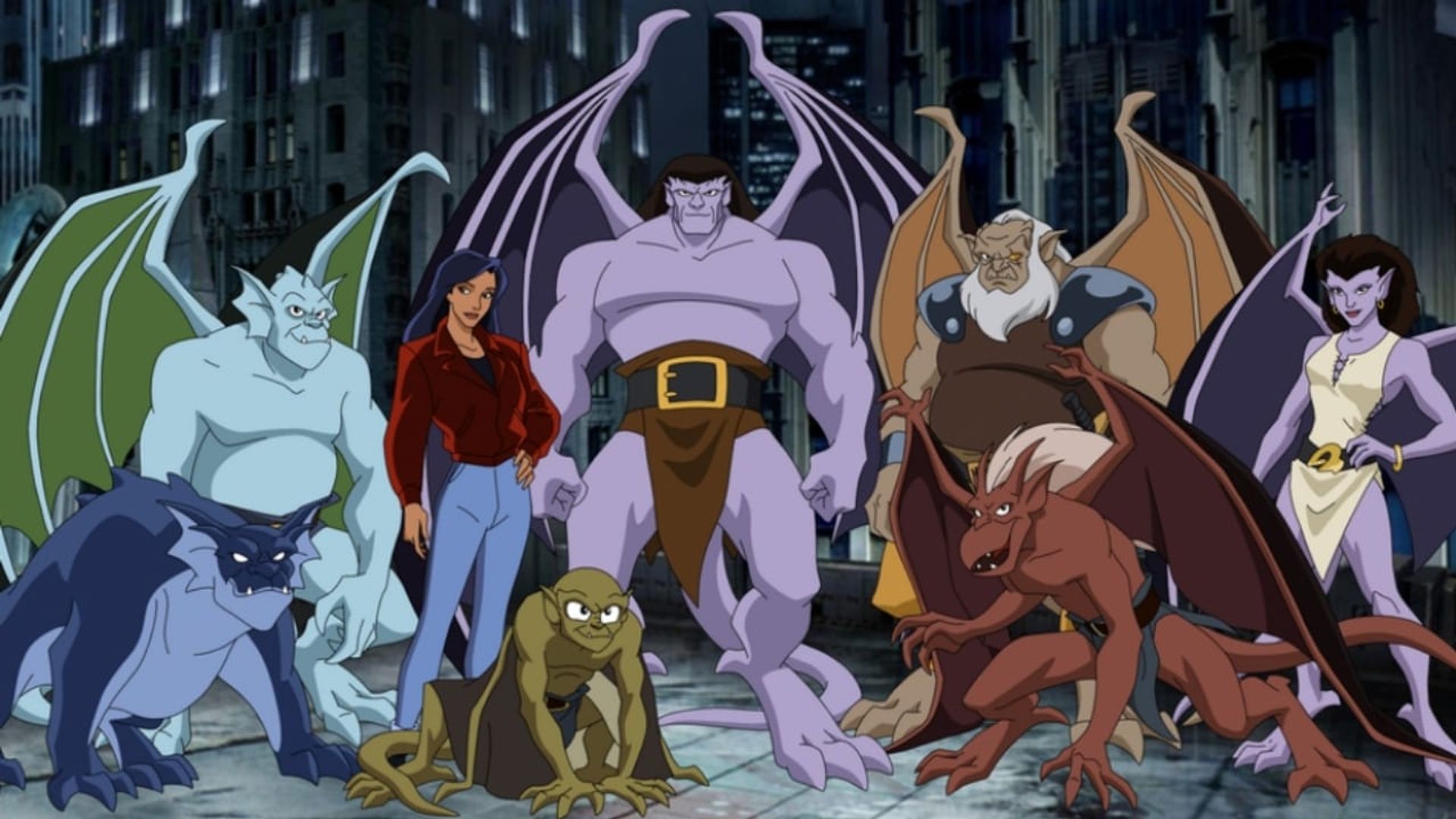 Gargoyles the Movie: The Heroes Awaken background