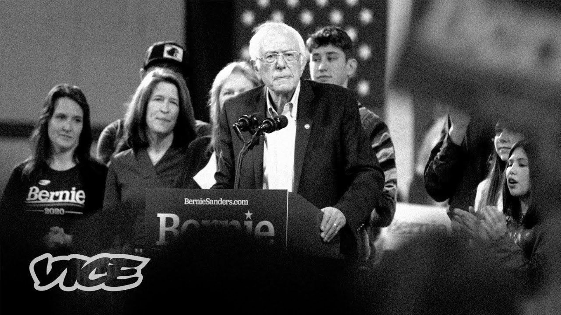 Bernie Blackout background