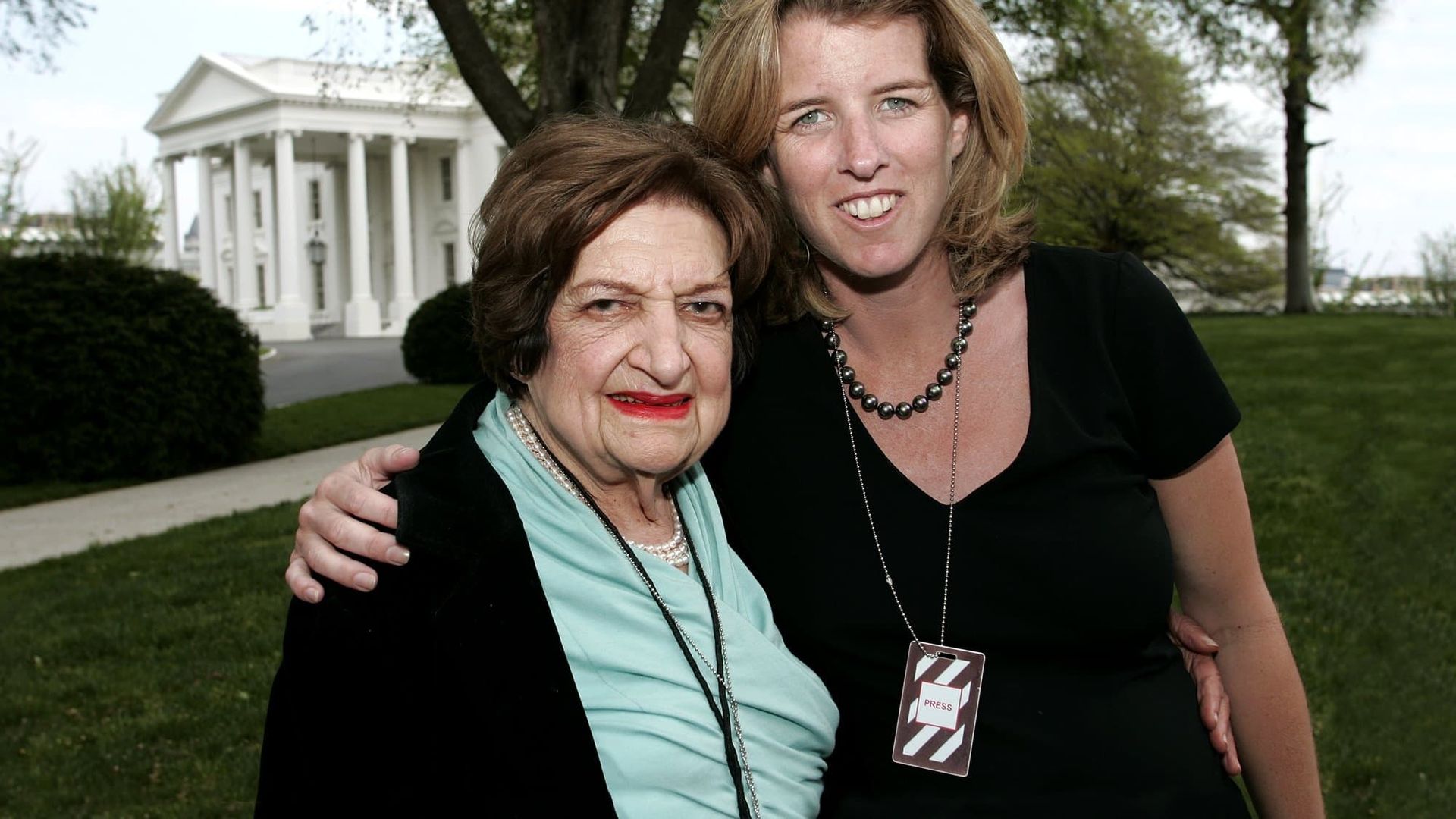 Thank You, Mr. President: Helen Thomas at the White House background