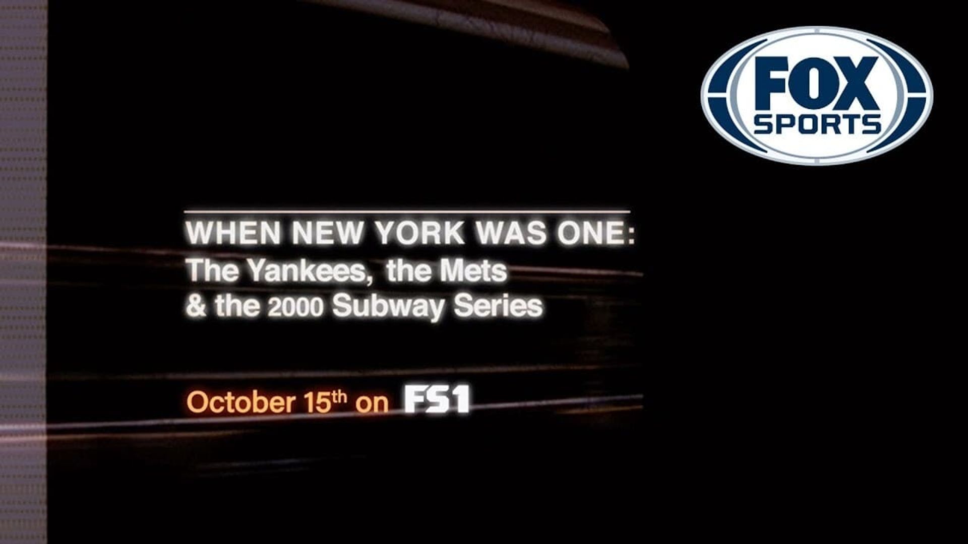 When New York Was One: The Yankees, the Mets & The 2000 Subway Series background