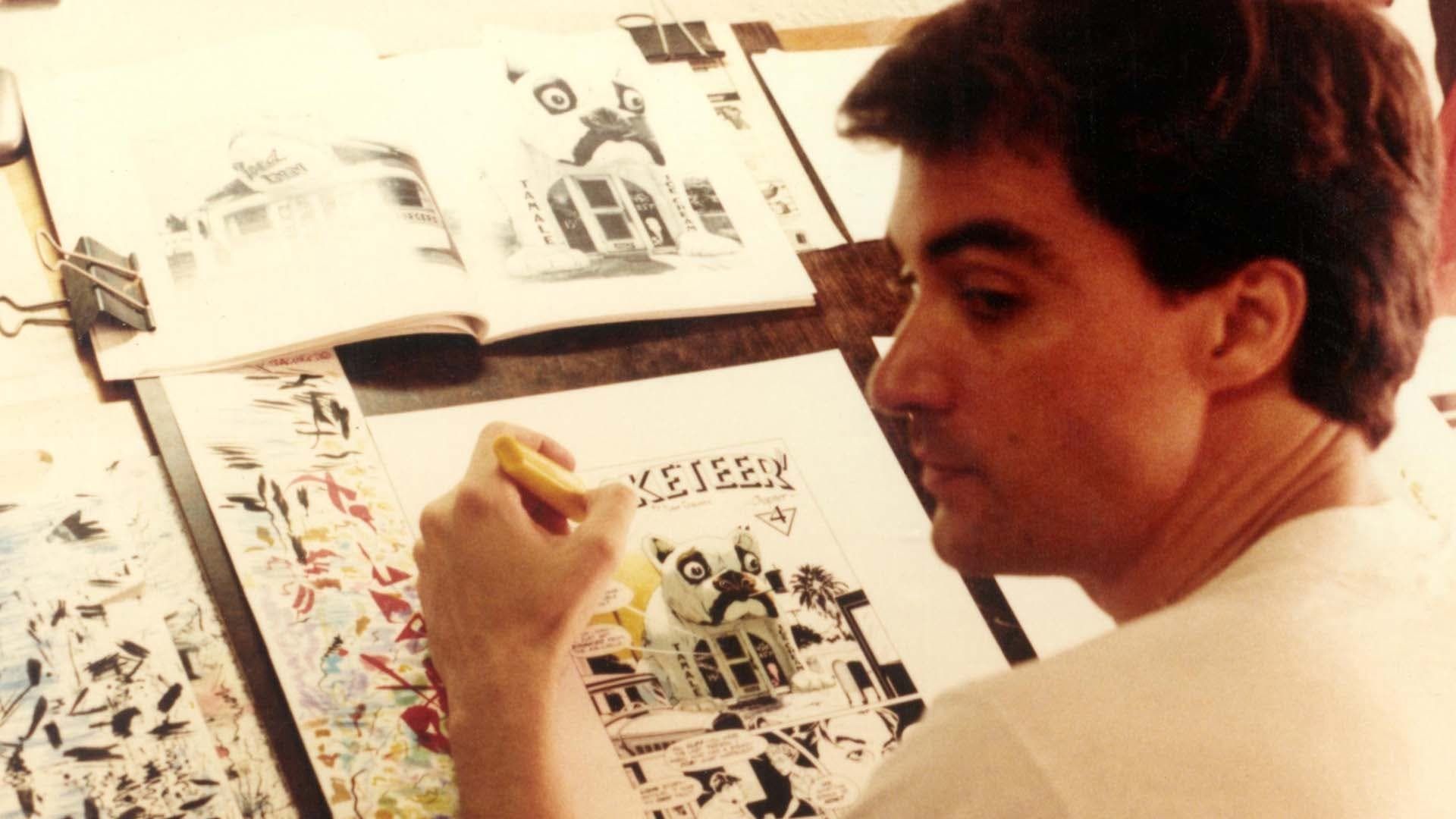 Dave Stevens: Drawn to Perfection background