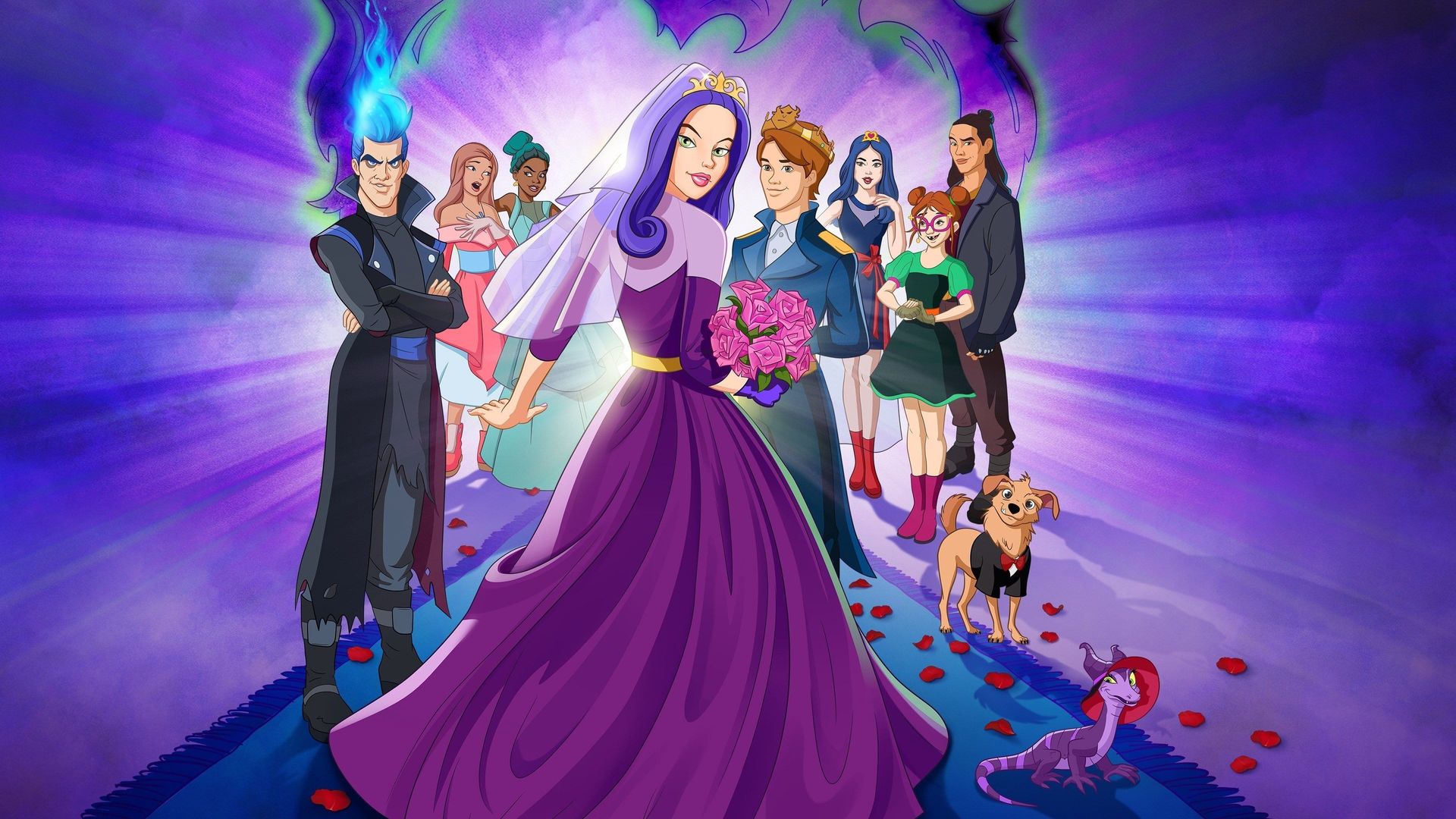 Descendants: The Royal Wedding background