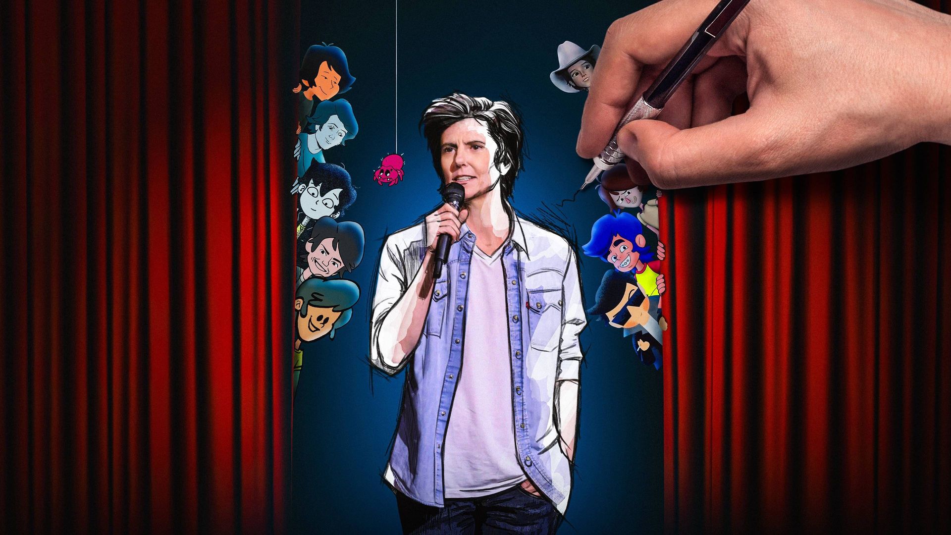 Tig Notaro: Drawn background