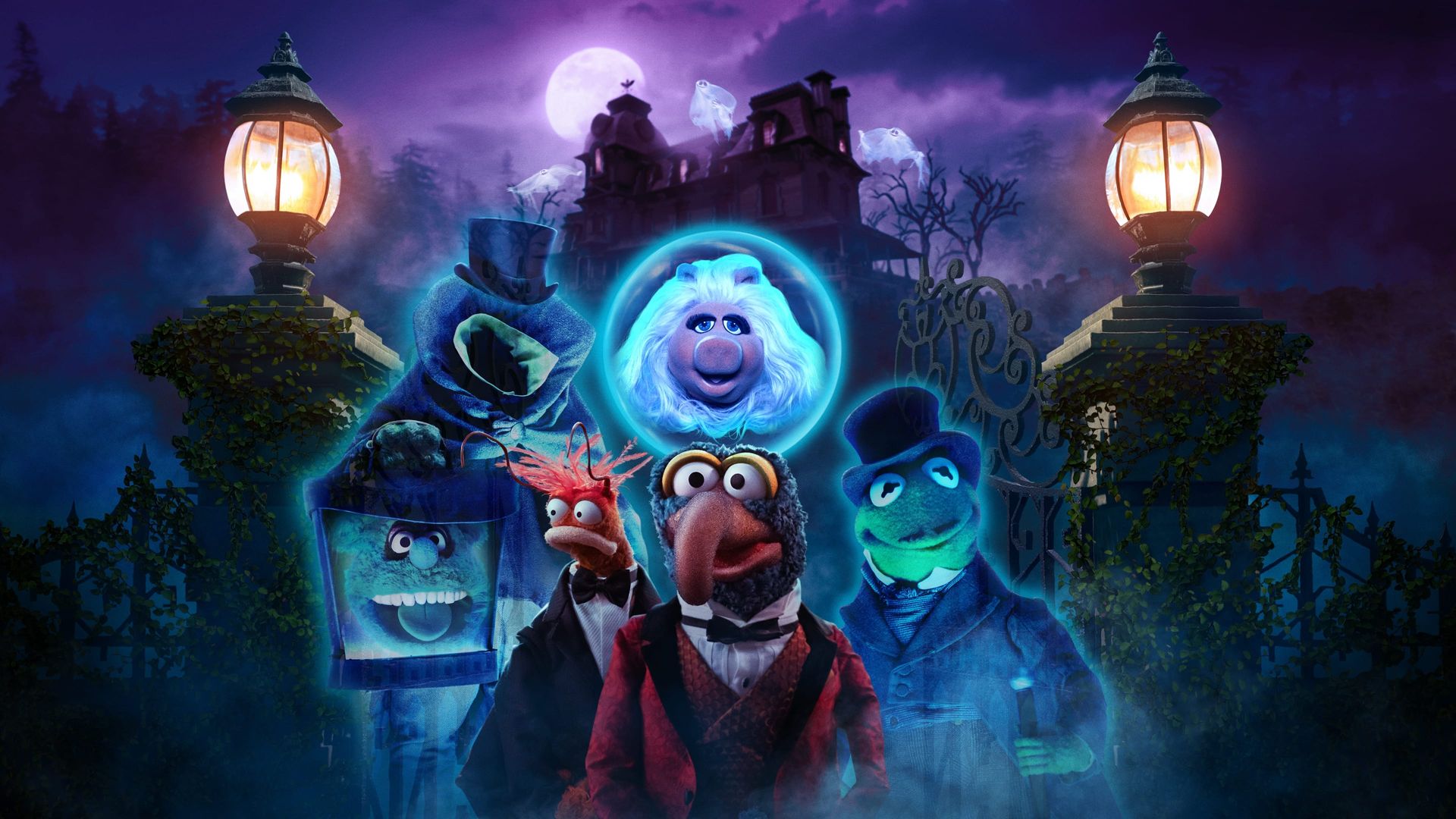 Muppets Haunted Mansion background