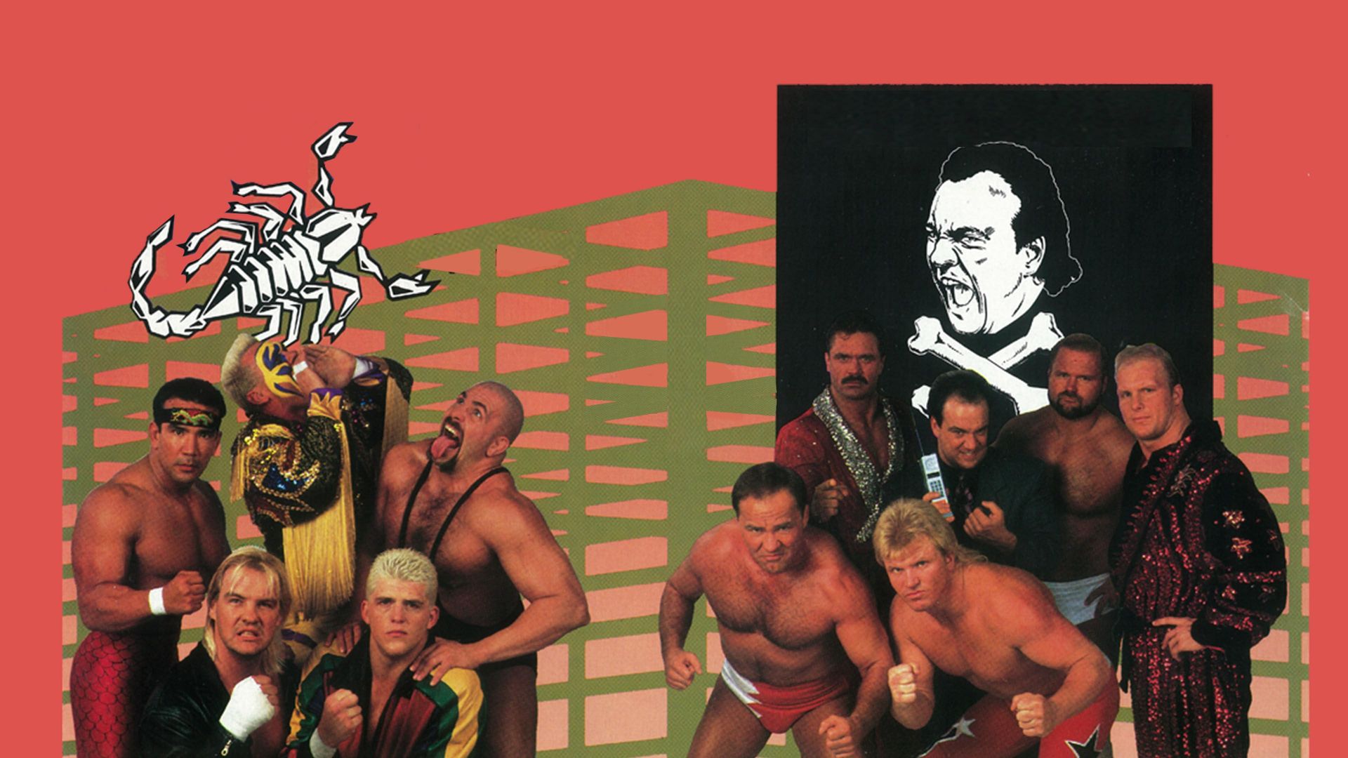 WCW Wrestle War background