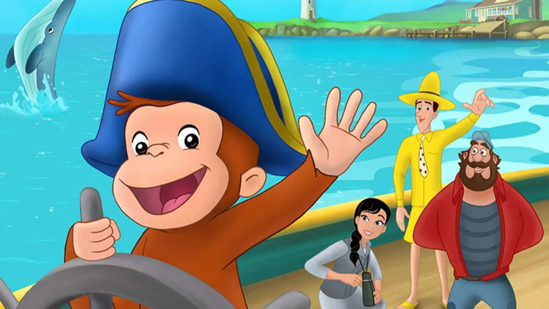 Curious George: Cape Ahoy background