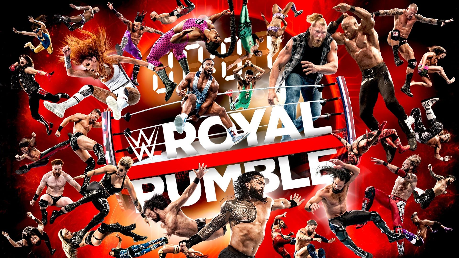 WWE Royal Rumble background