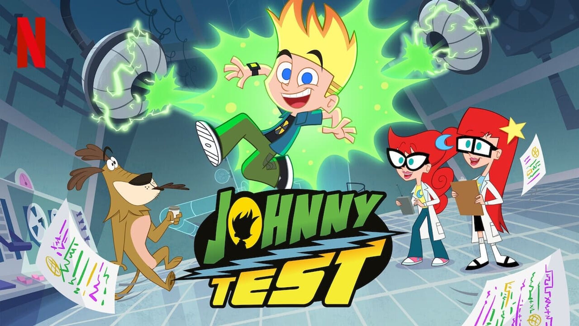 Johnny Test's Ultimate Meatloaf Quest background