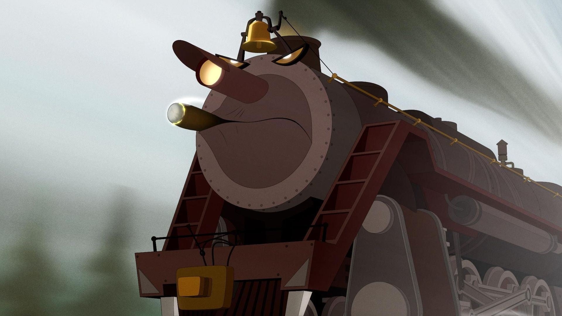 The Brave Locomotive background