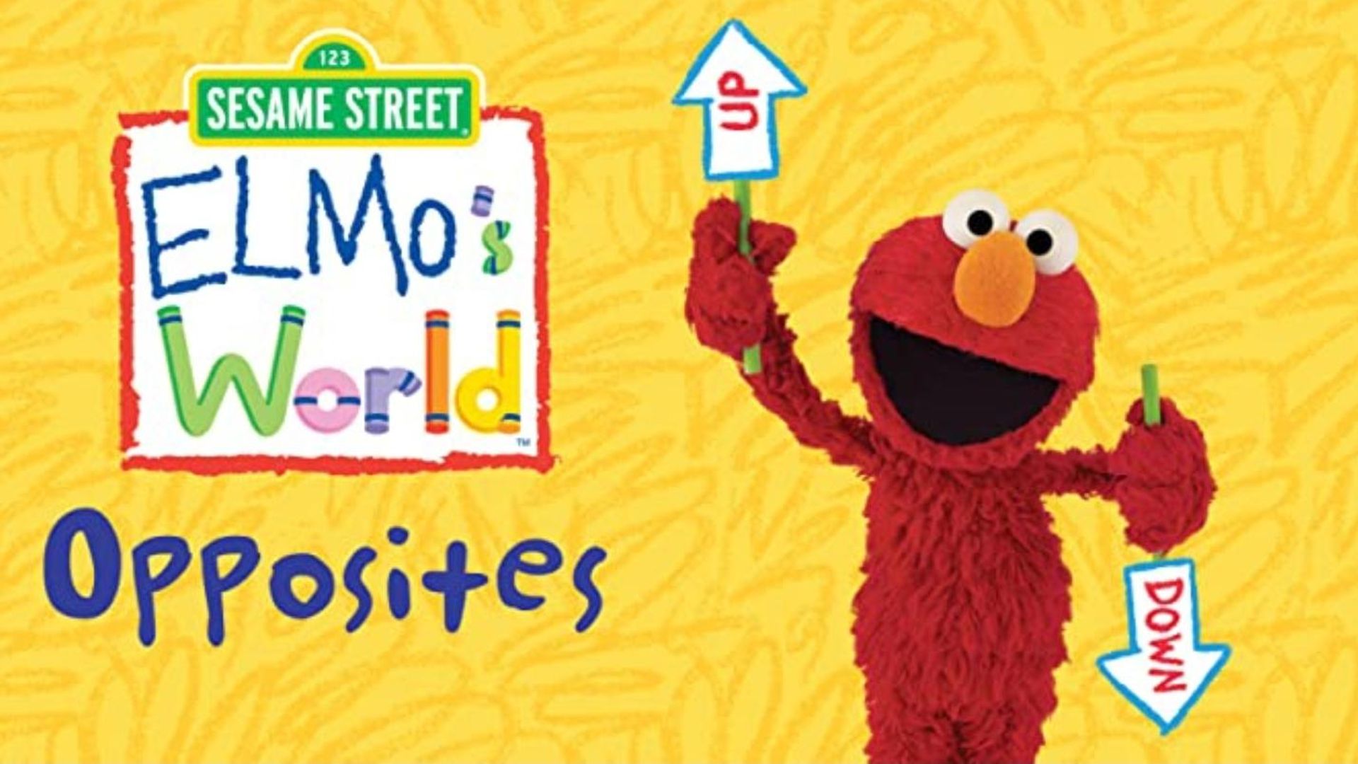 Elmo's World: Opposites background