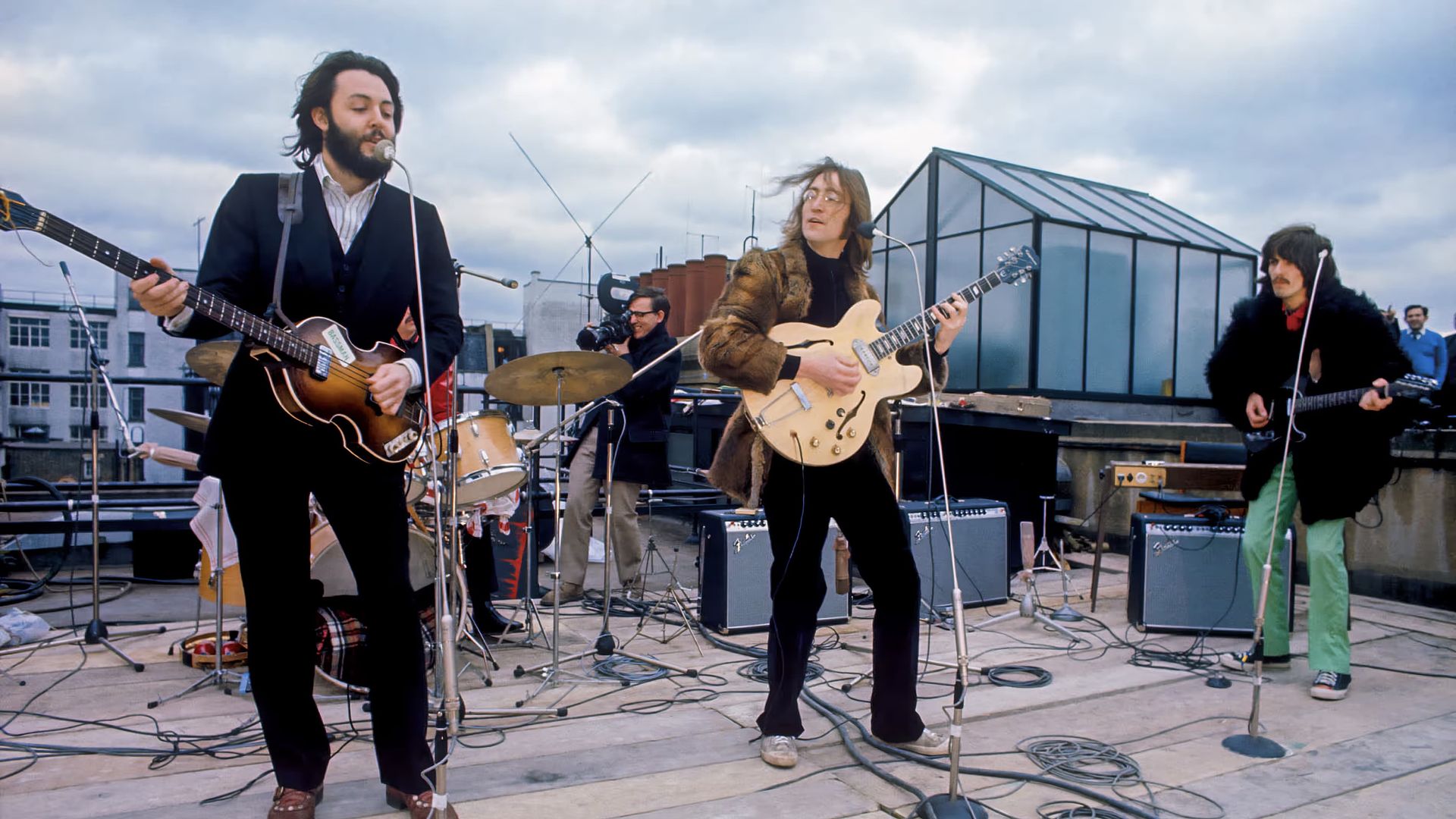 The Beatles: Get Back - The Rooftop Concert background