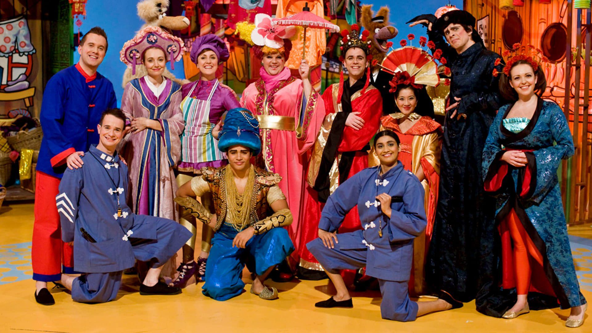 CBeebies Christmas Panto 2010: Aladdin background