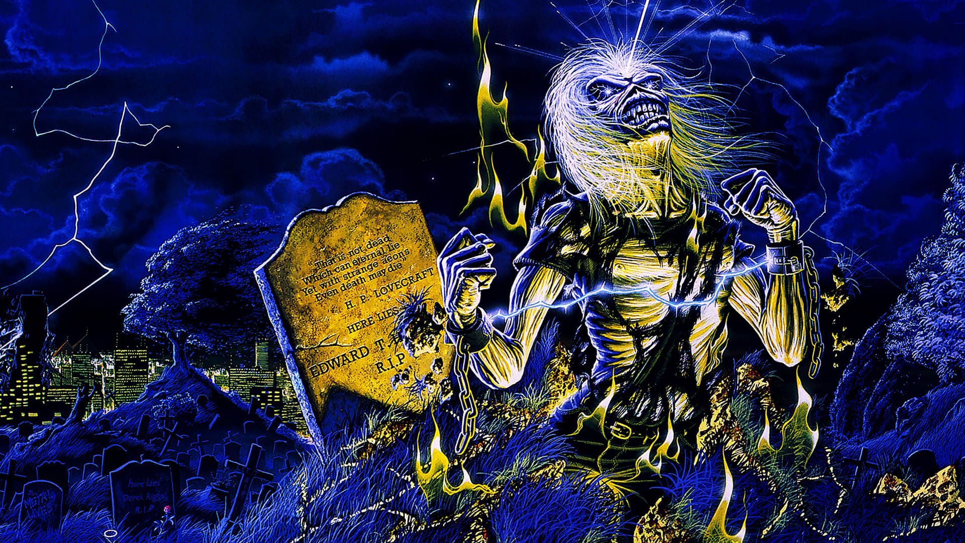 The History of Iron Maiden: Part 2 background